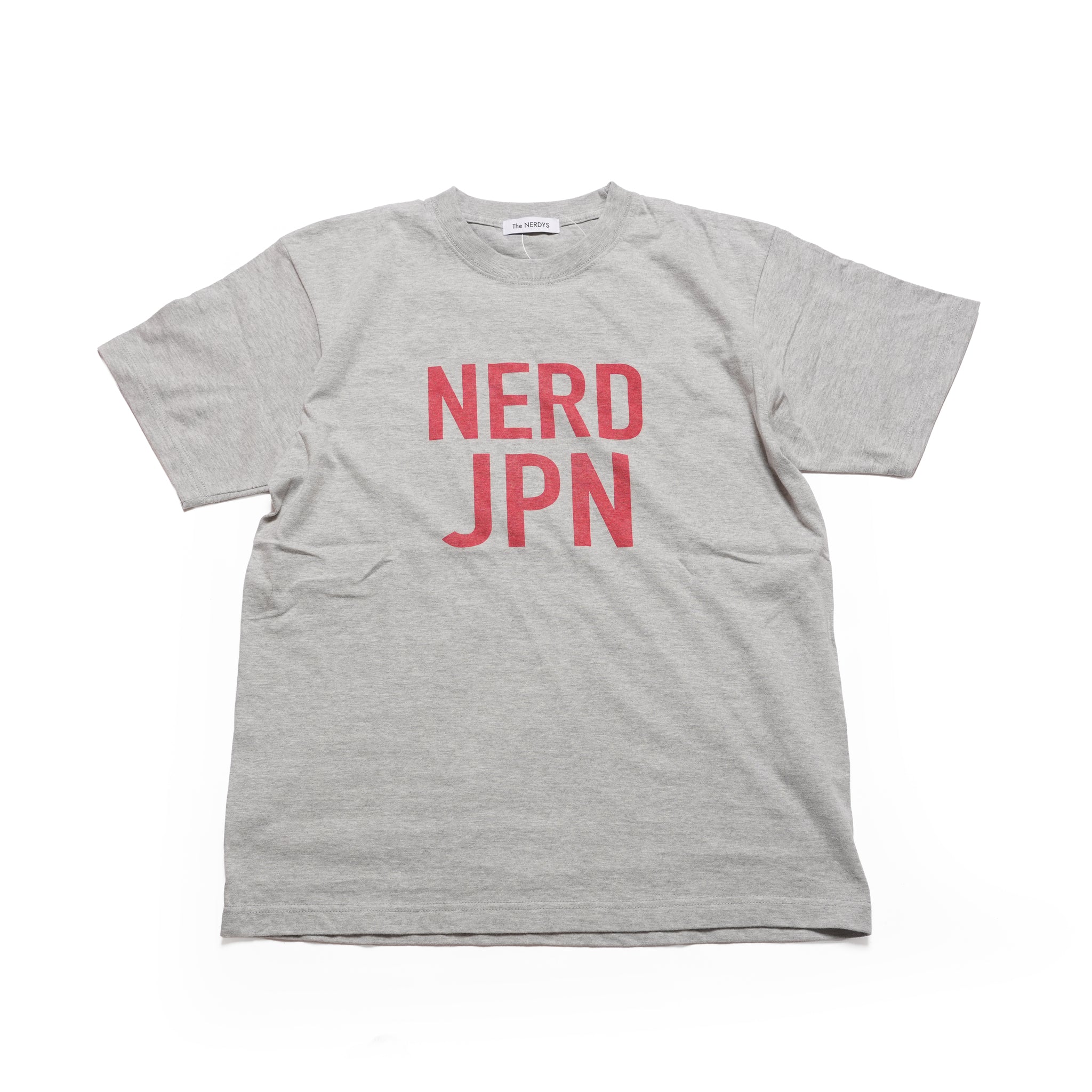 NERD NATIONS / NERD T-Shirt [JPN] | Color_Mix Gray | No_NSTS-CS01_Mix Gray【The NERDYS_ナーディーズ】【ネコポス選択可能】
