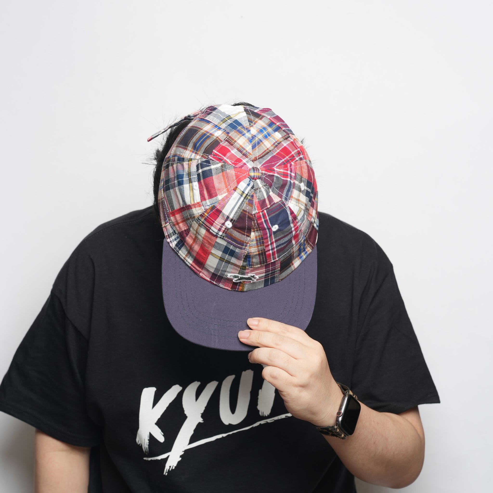 90s patch work BB cap – Red | PENNYS