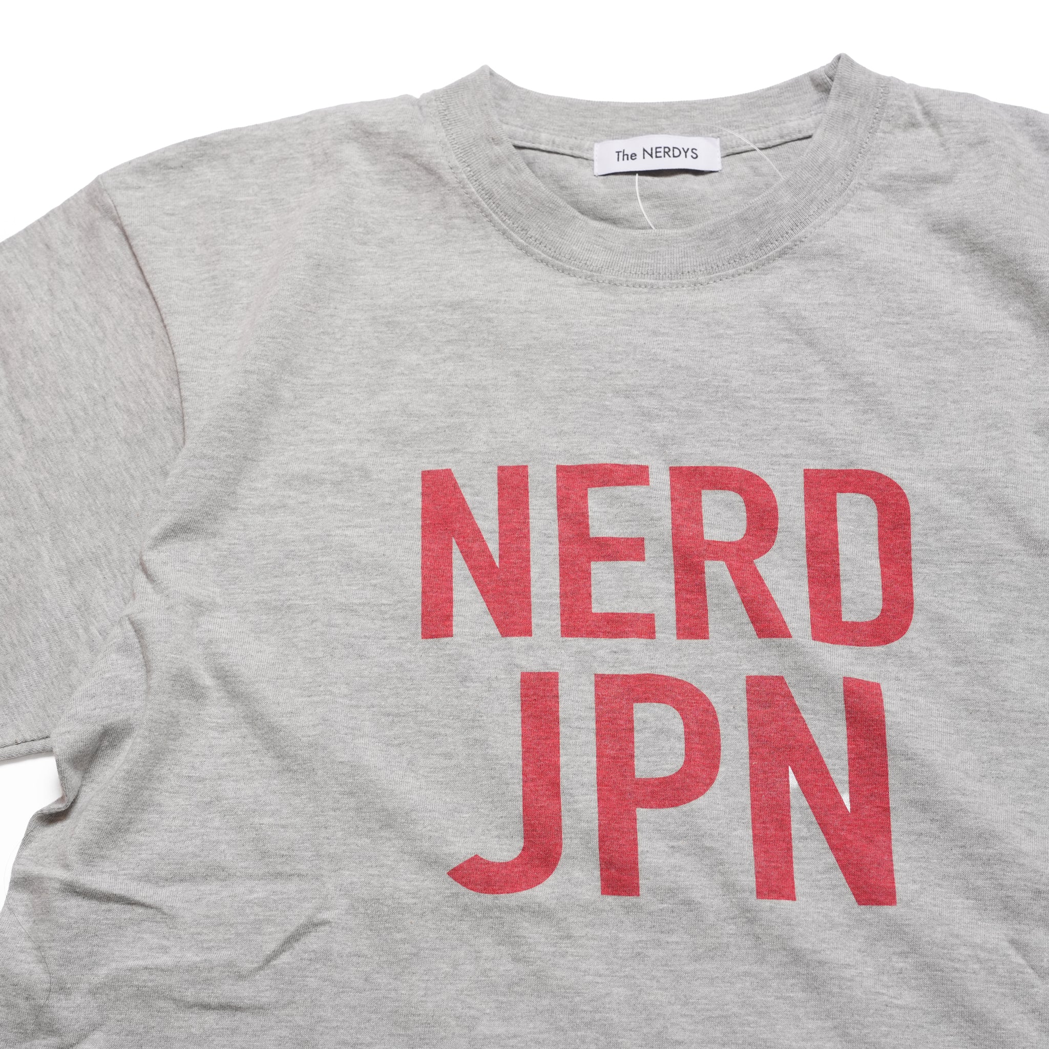 NERD NATIONS / NERD T-Shirt [JPN] | Color_Mix Gray | No_NSTS-CS01_Mix Gray【The NERDYS_ナーディーズ】【ネコポス選択可能】