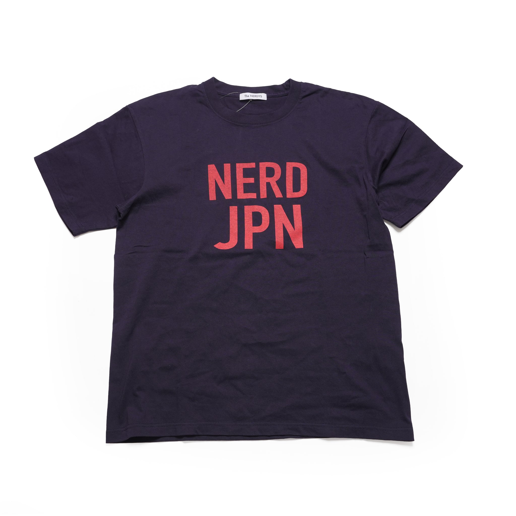 NERD NATIONS / NERD T-Shirt [JPN] | Color_Navy | No_NSTS-CS01_Navy【The NERDYS_ナーディーズ】【ネコポス選択可能】