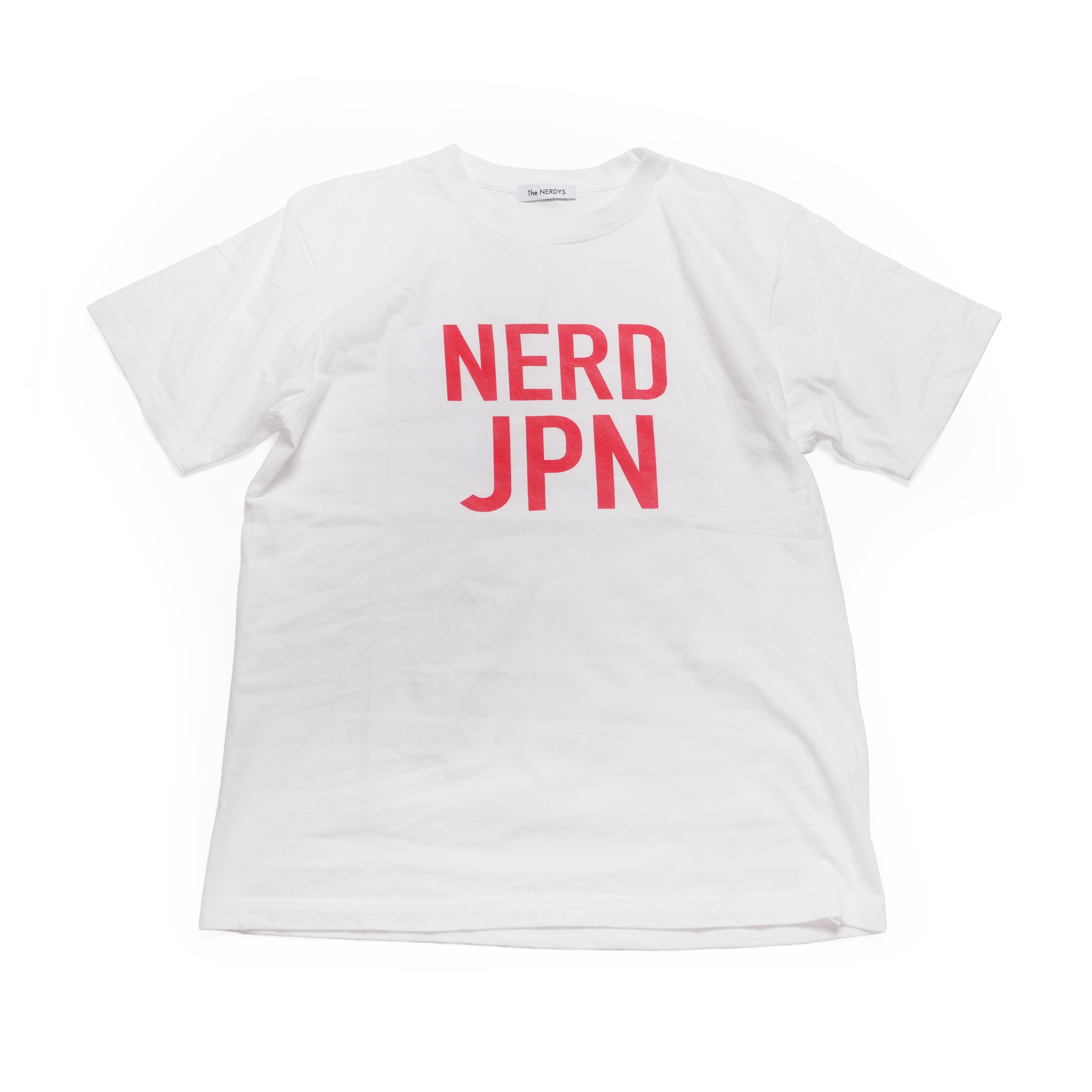 NERD NATIONS / NERD T-Shirt [JPN] | Color_White | No_NSTS-CS01_White【The NERDYS_ナーディーズ】【ネコポス選択可能】
