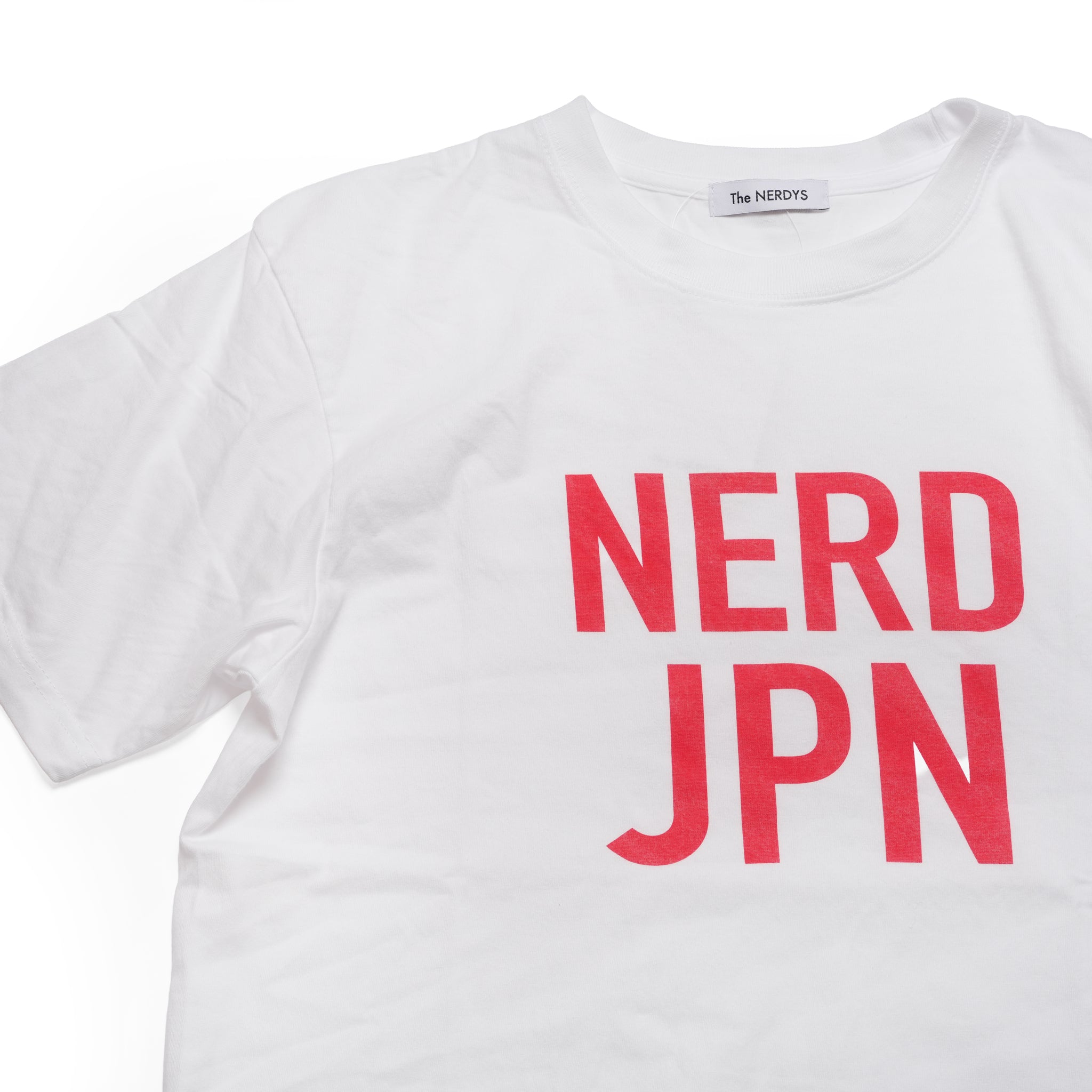 NERD NATIONS / NERD T-Shirt [JPN] | Color_White | No_NSTS-CS01_White【The NERDYS_ナーディーズ】【ネコポス選択可能】