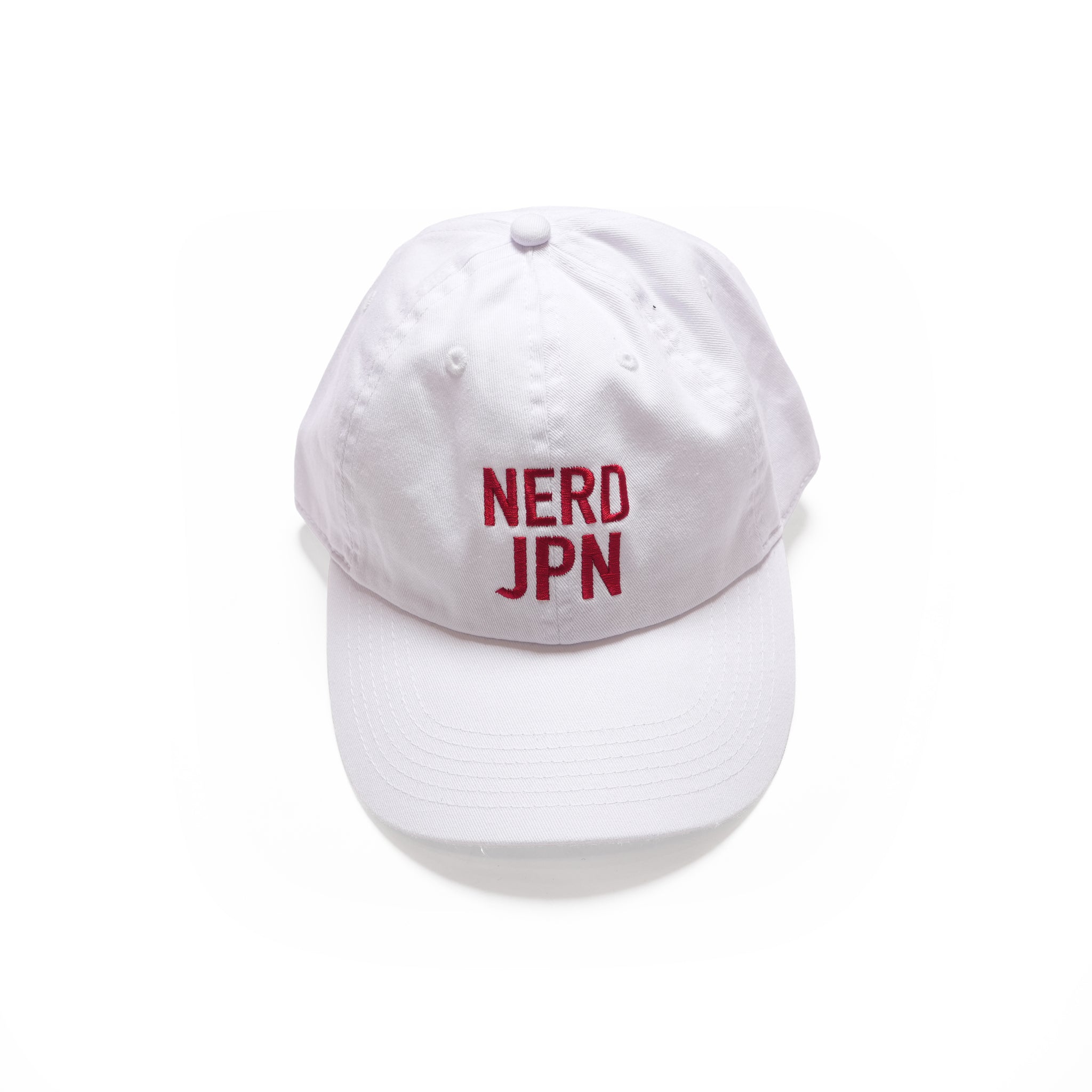 NERD NATIONS / NERD Cap [JPN] | Color_White | No_NSTS-AC01_White【The NERDYS_ナーディーズ】
