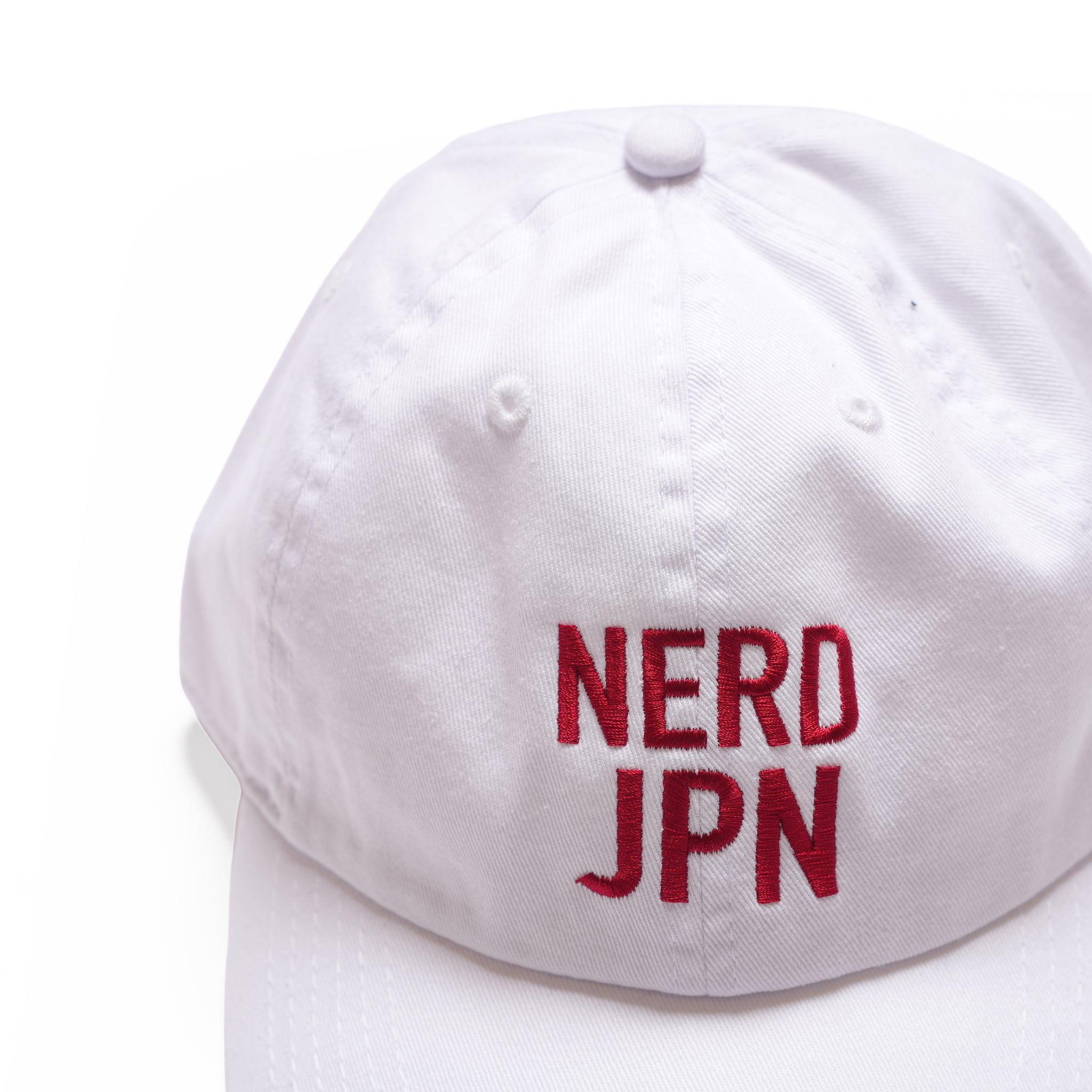NERD NATIONS / NERD Cap [JPN] | Color_White | No_NSTS-AC01_White【The NERDYS_ナーディーズ】