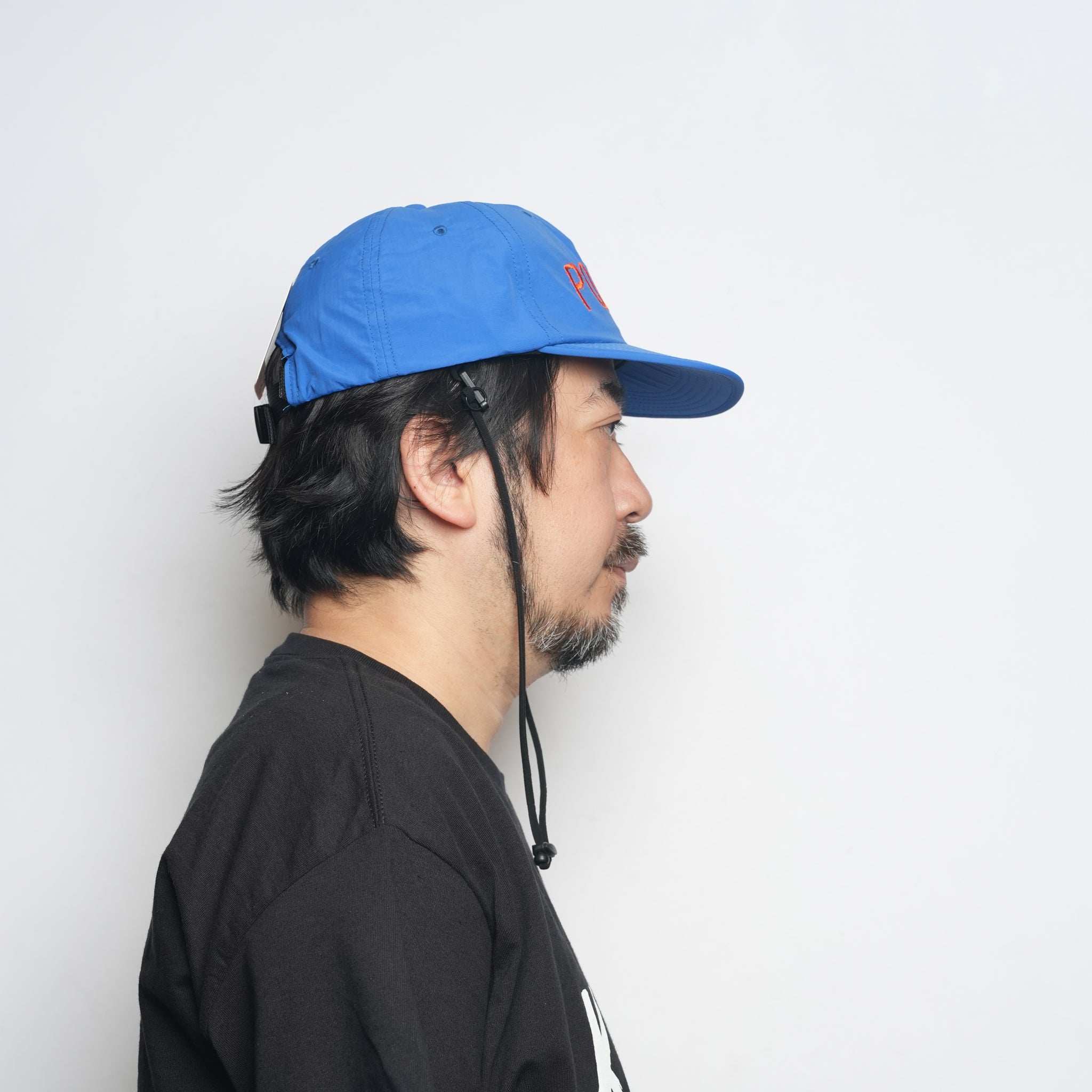 PL LONG BILL DRAW CORD FLOPPY CAP – BLUE /Green / Black | POLER