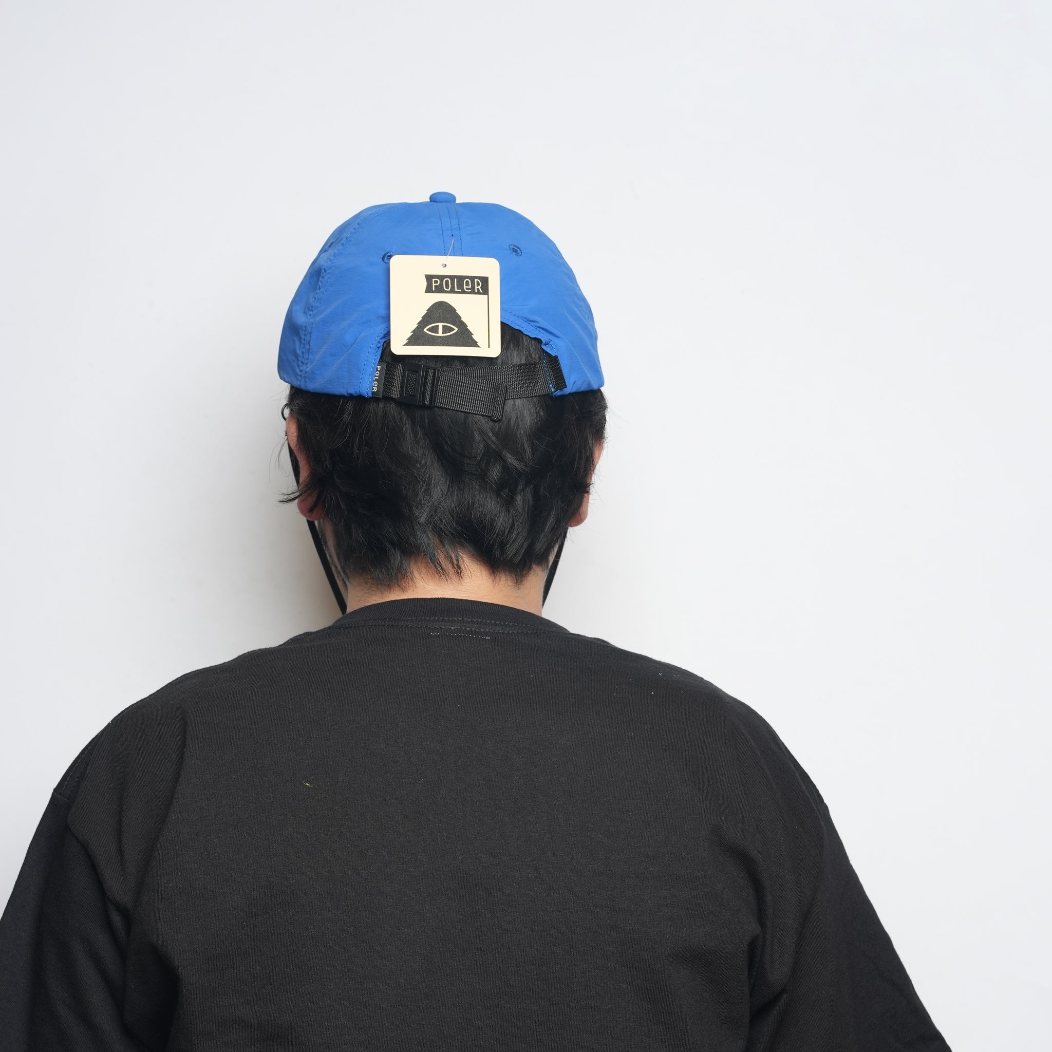 PL LONG BILL DRAW CORD FLOPPY CAP – BLUE /Green / Black | POLER