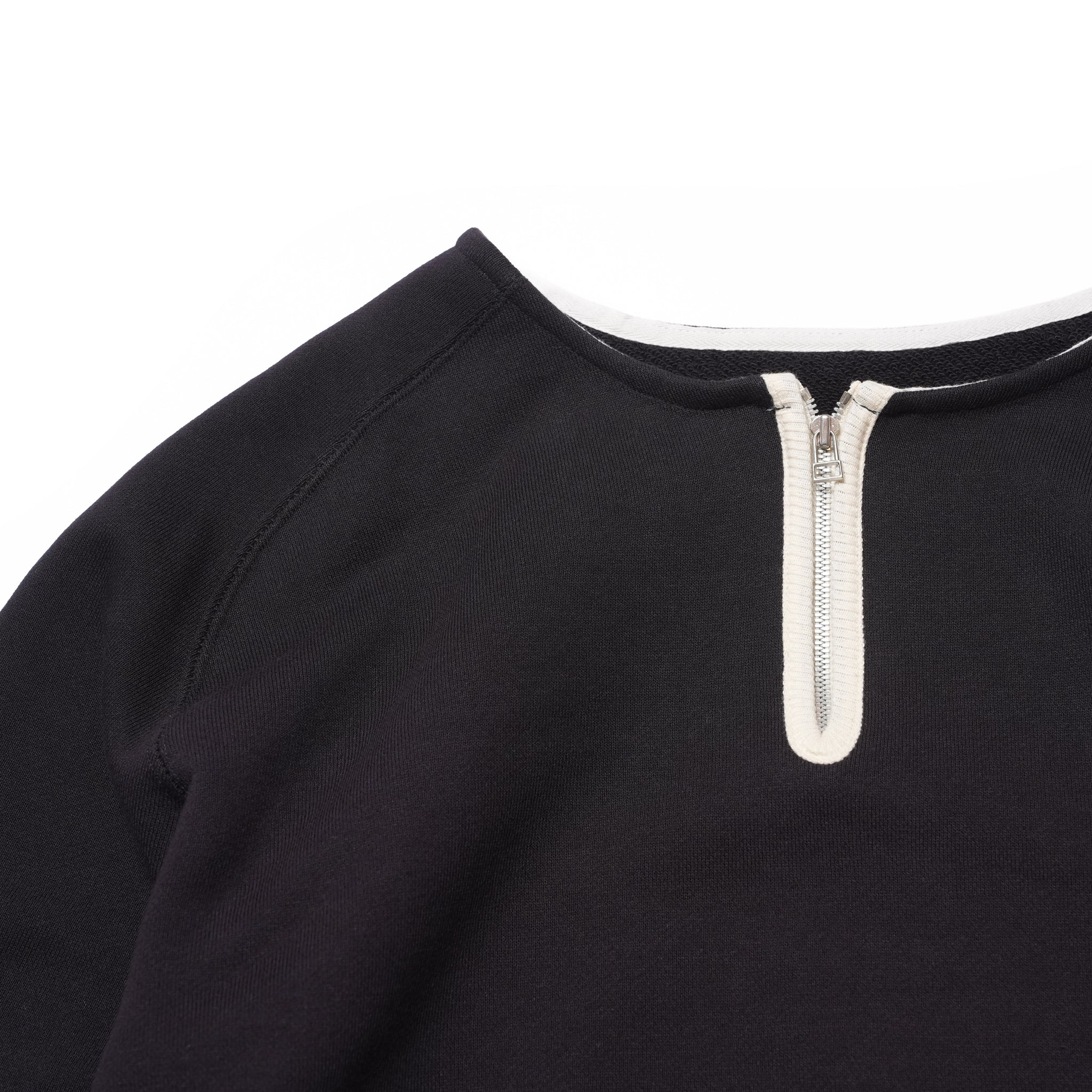HALF ZIP SWEAT SHIRT | Color_Navy | No_STN-01_Navy【CATTA_カッタ】