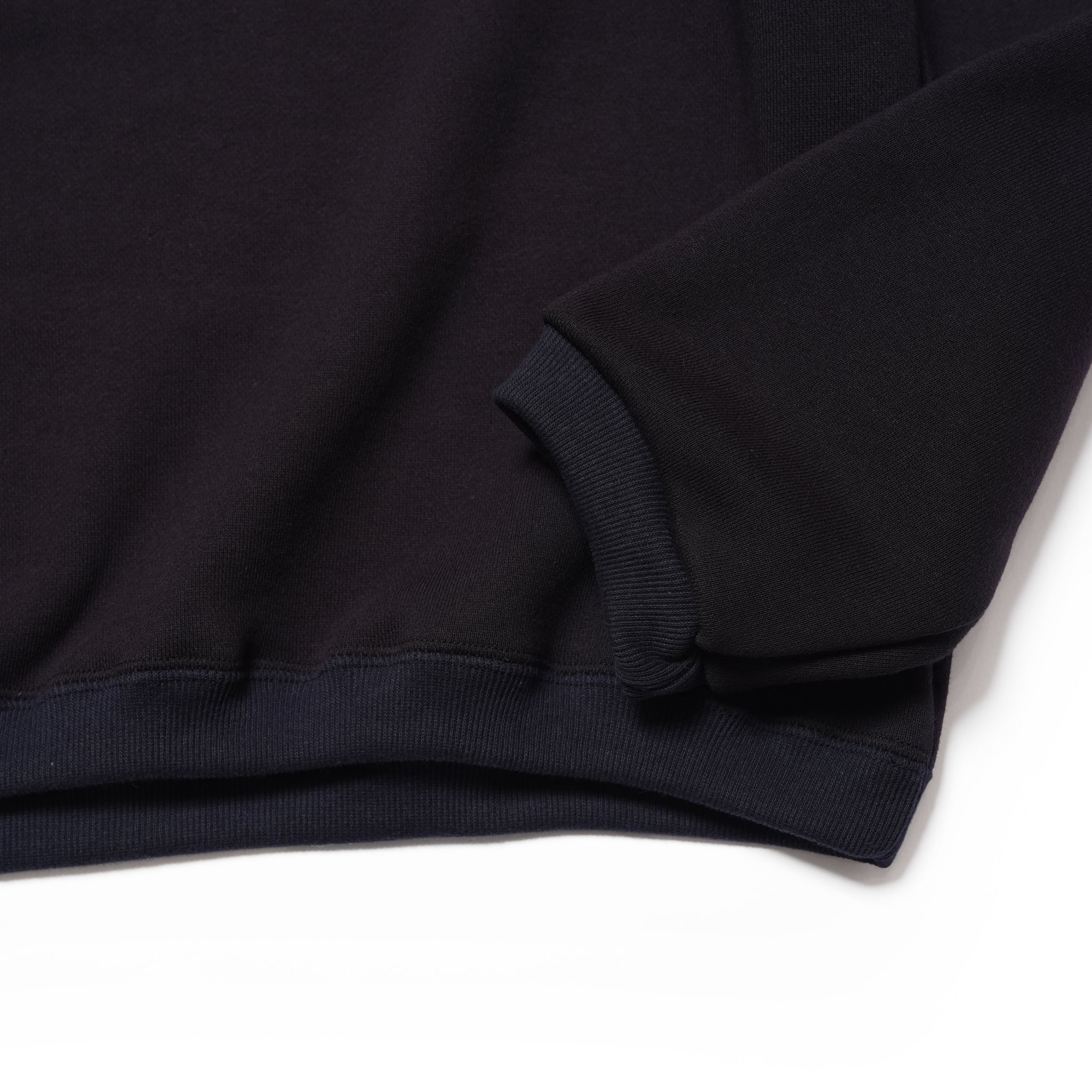 HALF ZIP SWEAT SHIRT | Color_Navy | No_STN-01_Navy【CATTA_カッタ】