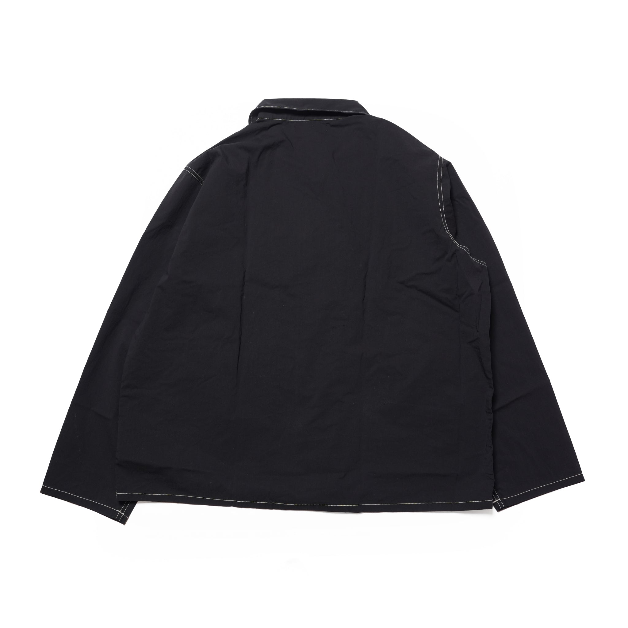 UTILITY SHIRT-NYLON WASHER | Color_Navy | No_SLC-01_Navy【CATTA_カッタ】