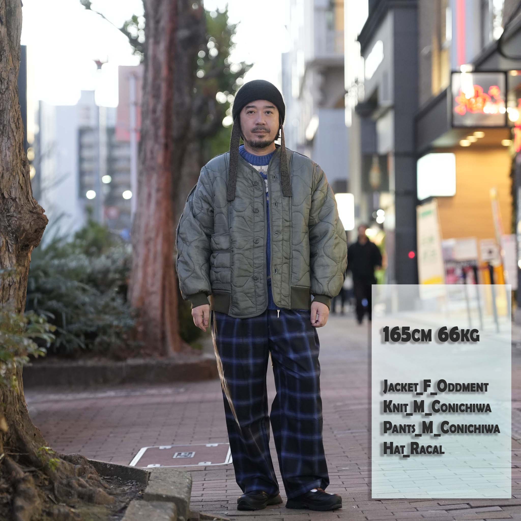 QUILTING MA-1 | Color_Olive | No_odd2025aw-005【ODDMENT_オッドメント】