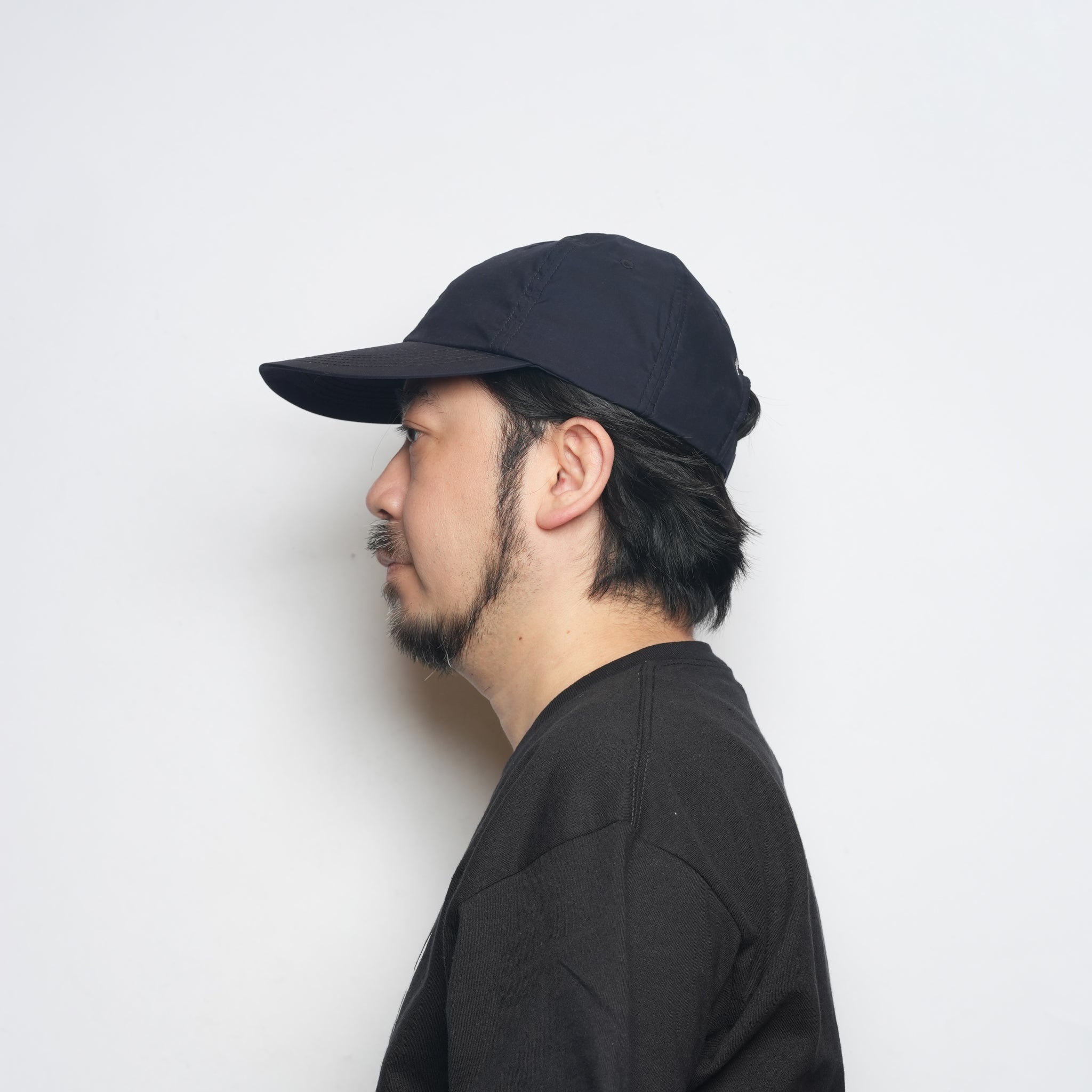 6 panel long brim cap – D.Navy(P) | stf-001-d.navy(p) | SHARE THE FANTASY