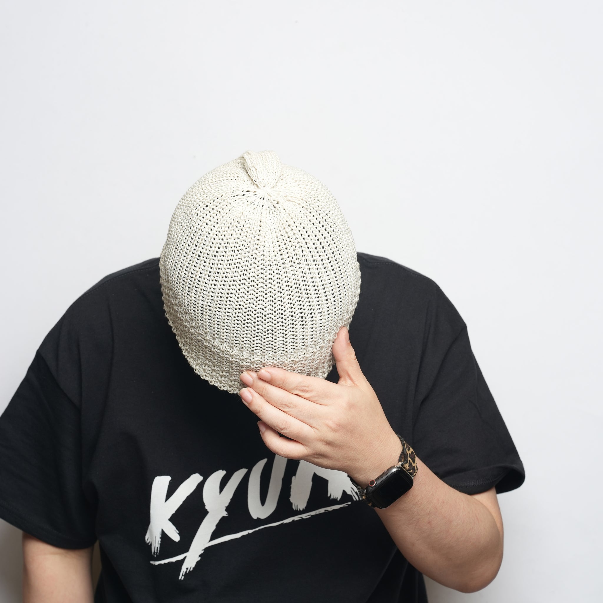 Summer Knit Hat – Ivory | RACAL【ネコポス選択可能】