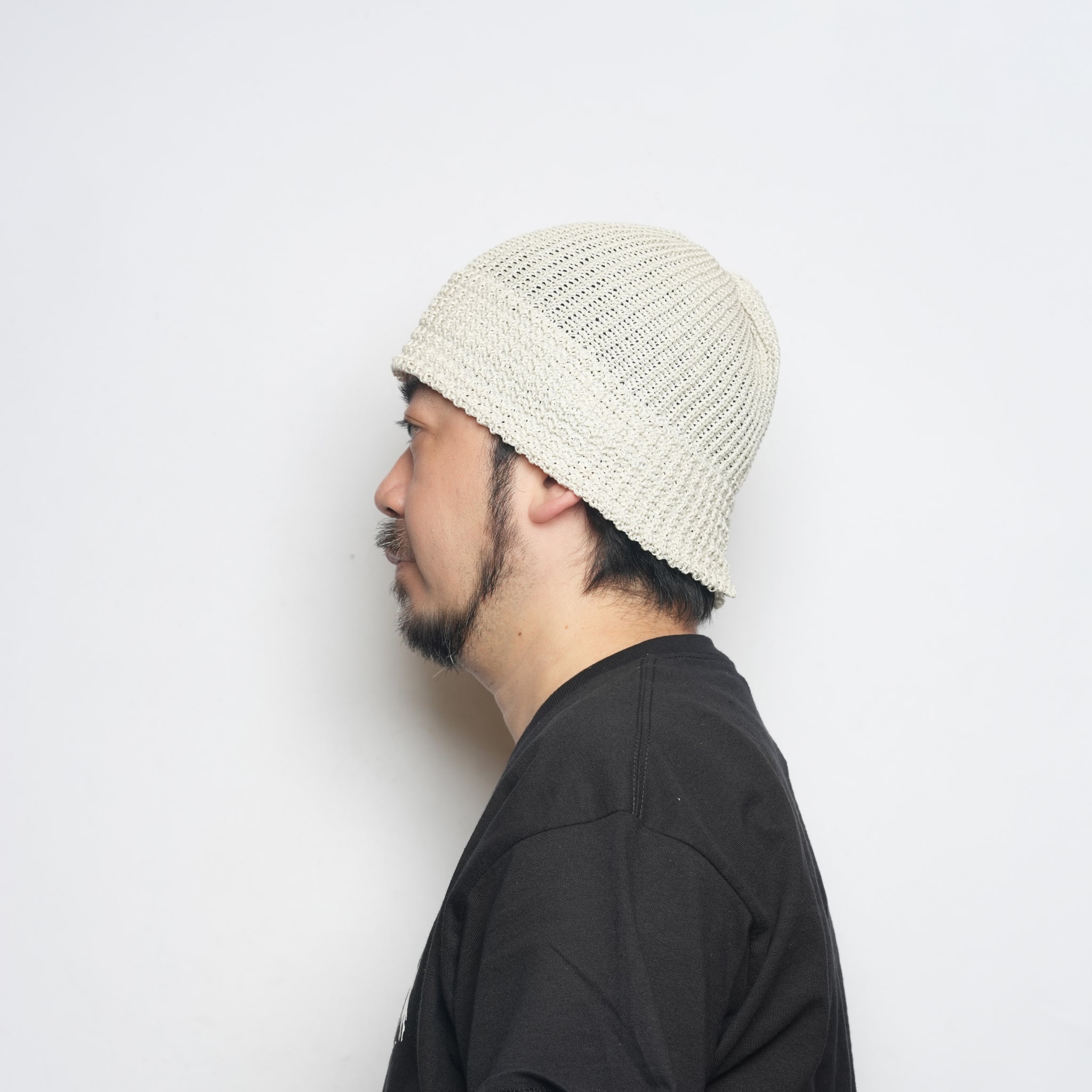 Summer Knit Hat – Ivory | RACAL【ネコポス選択可能】