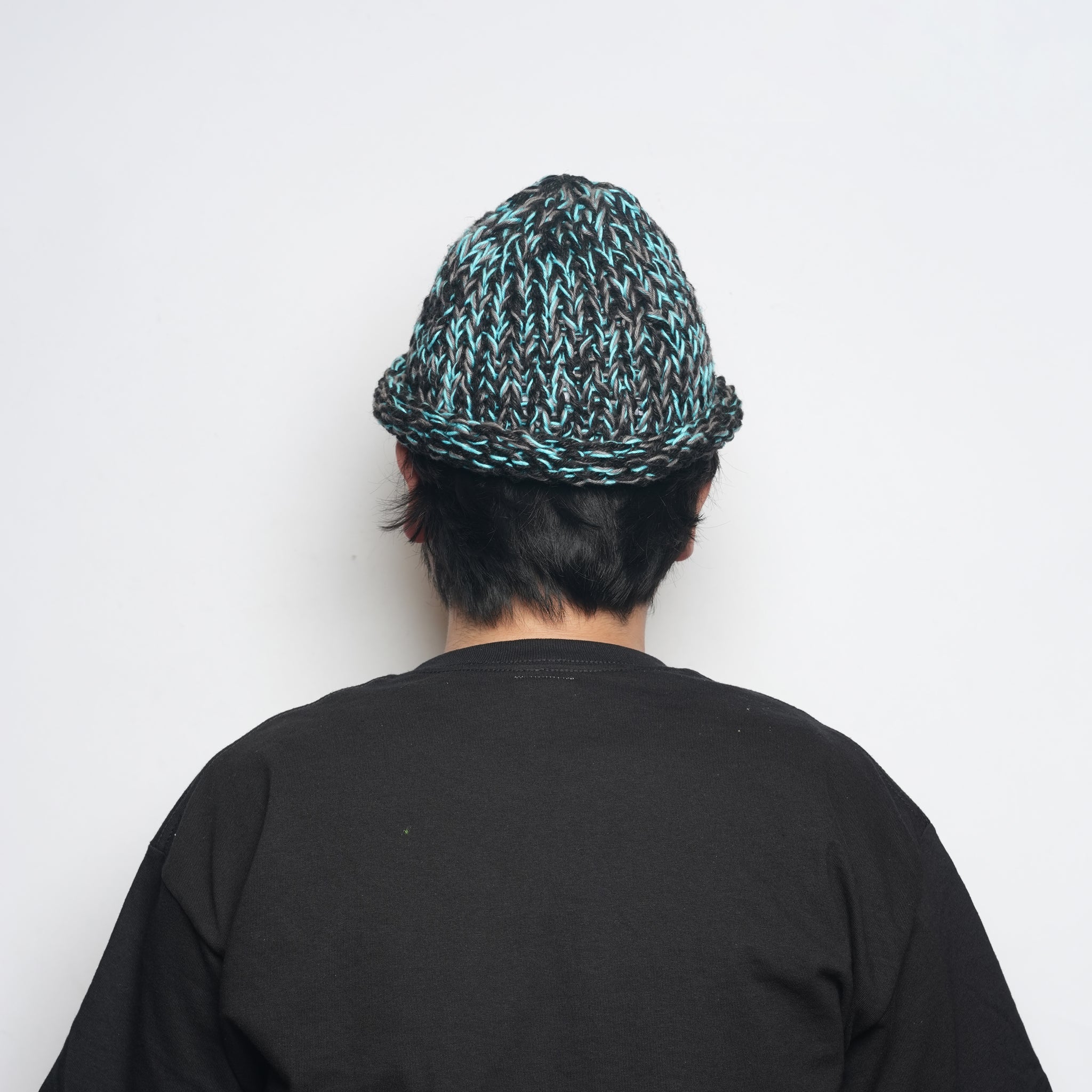 Roll Knit Cap – Black  | INDIETRO ASSOCIATION