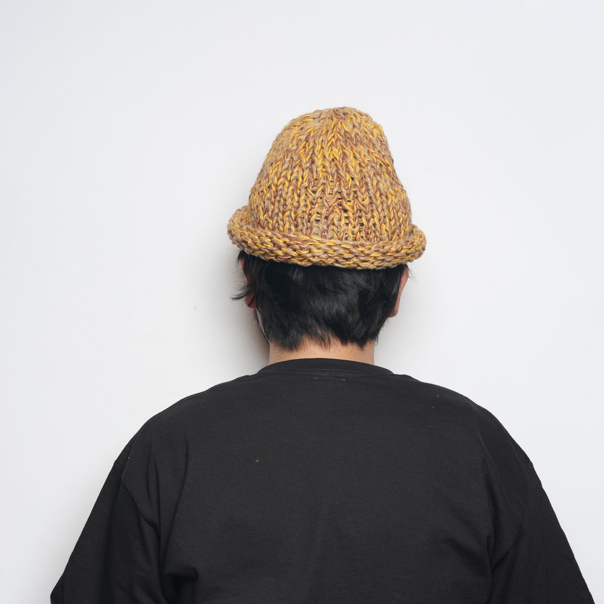 Roll Knit Cap – Beige | INDIETRO ASSOCIATION