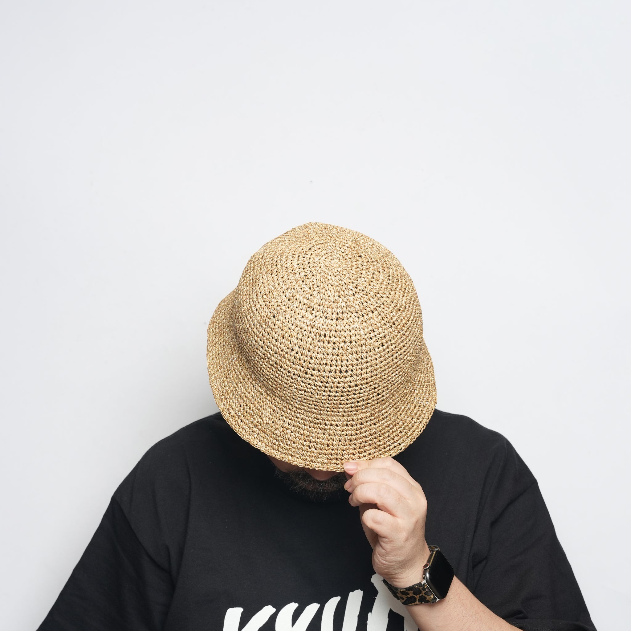 Paper Fiber Tulip Hat – Natural | RACAL