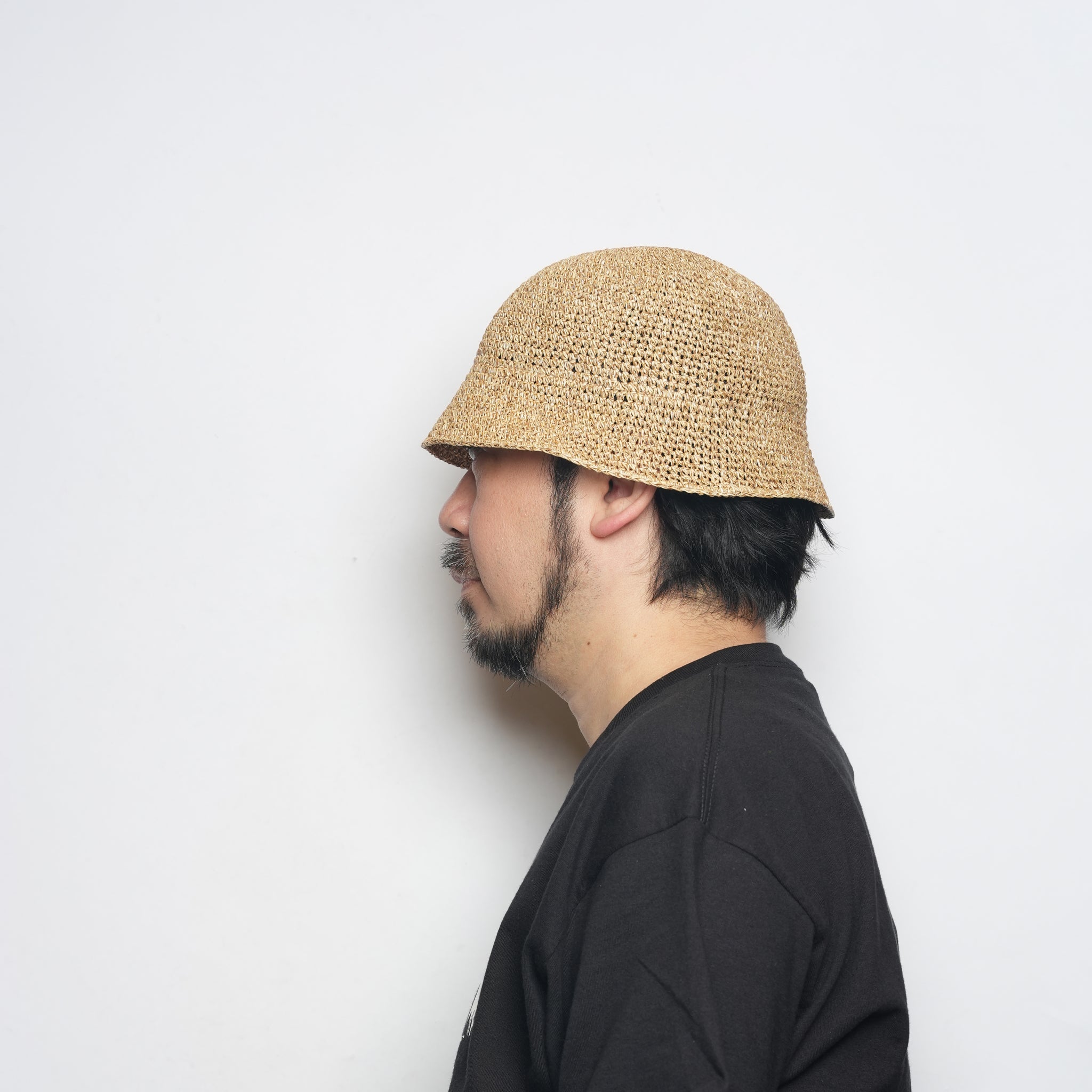 Paper Fiber Tulip Hat – Natural | RACAL