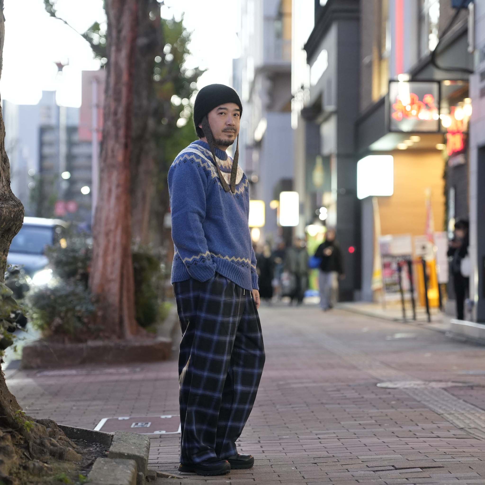 NOR KNIT | Color_Blue | No_co2025aw-01_blue【CONICHIWA BONJOUR_コニチワボンジュール】