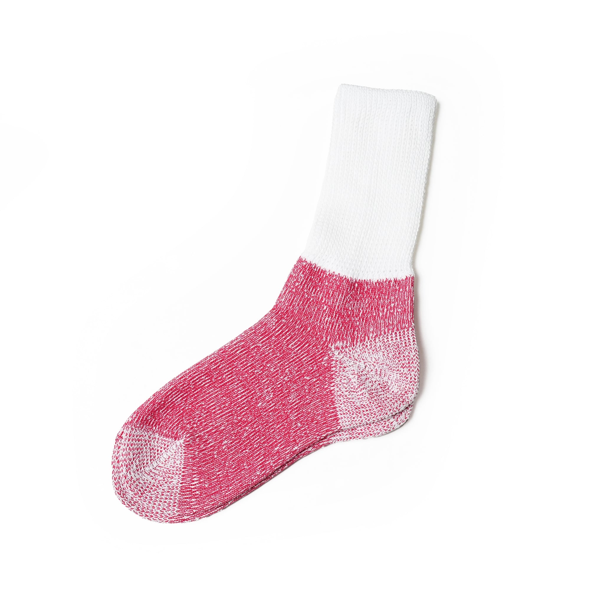 Name:CHUCK Socks| Color:Ecru/Gray/Red| Size:Free 【CATTA_カッタ