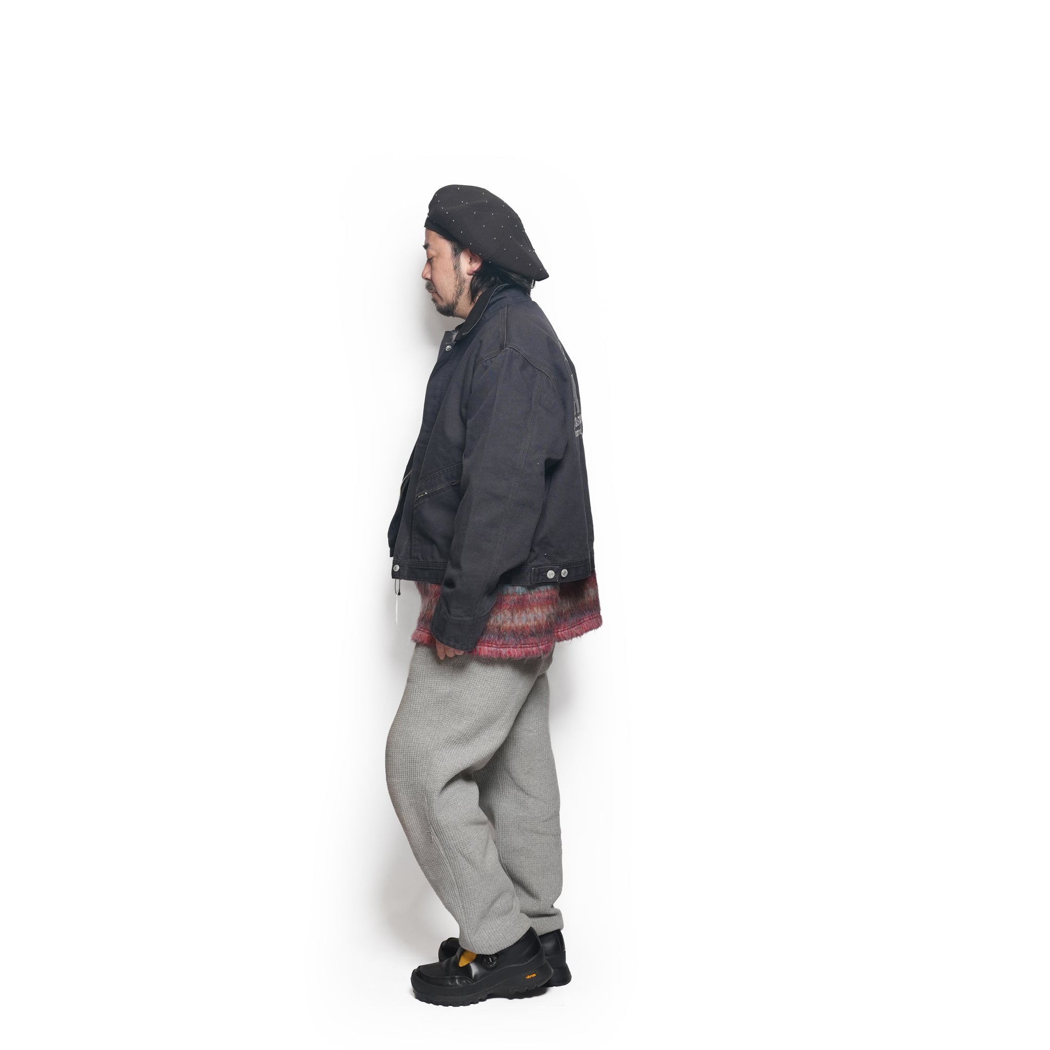 clopped EG jacket – Gray | tl26s004_Gray | THRIFTY LOOK