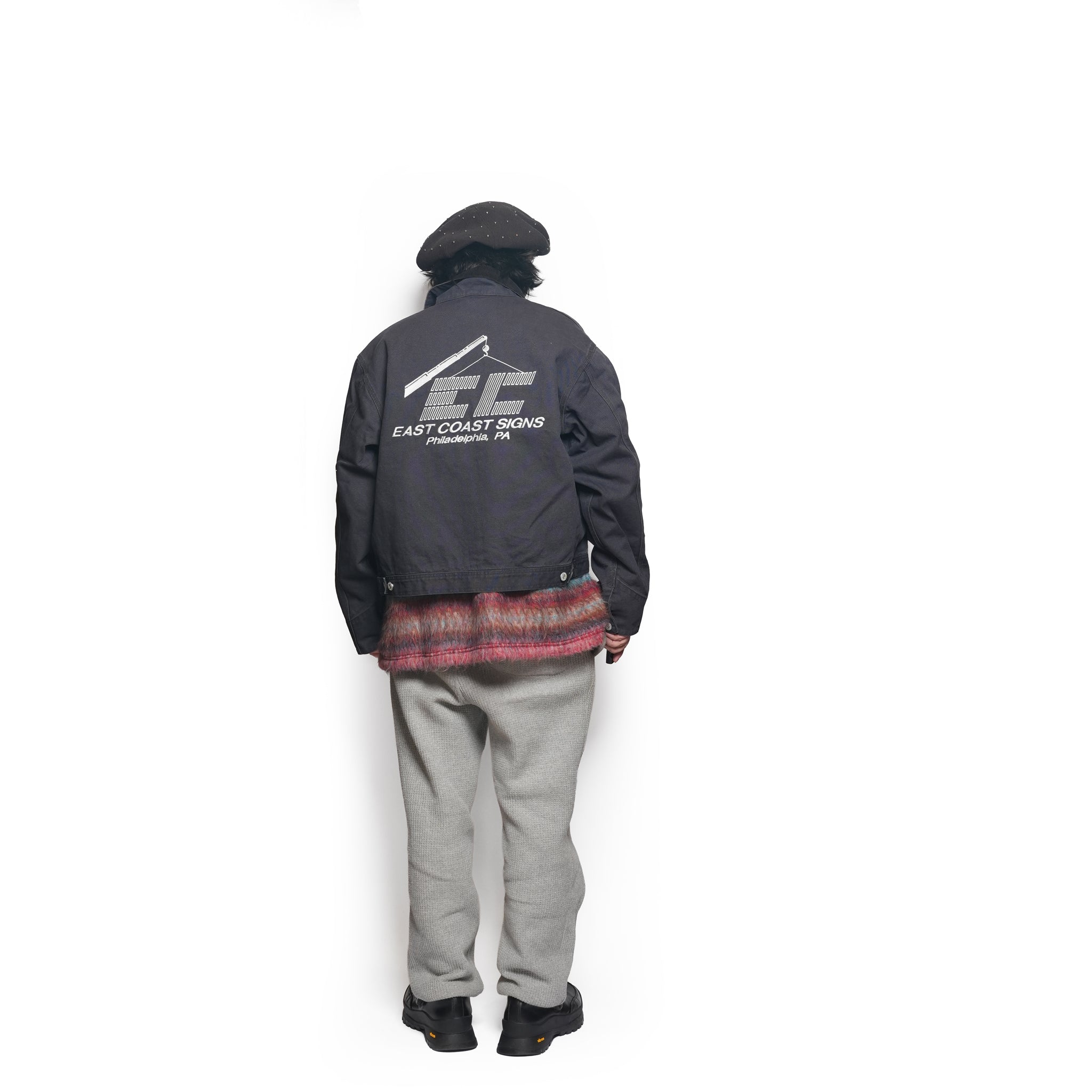 clopped EG jacket – Gray | tl26s004_Gray | THRIFTY LOOK
