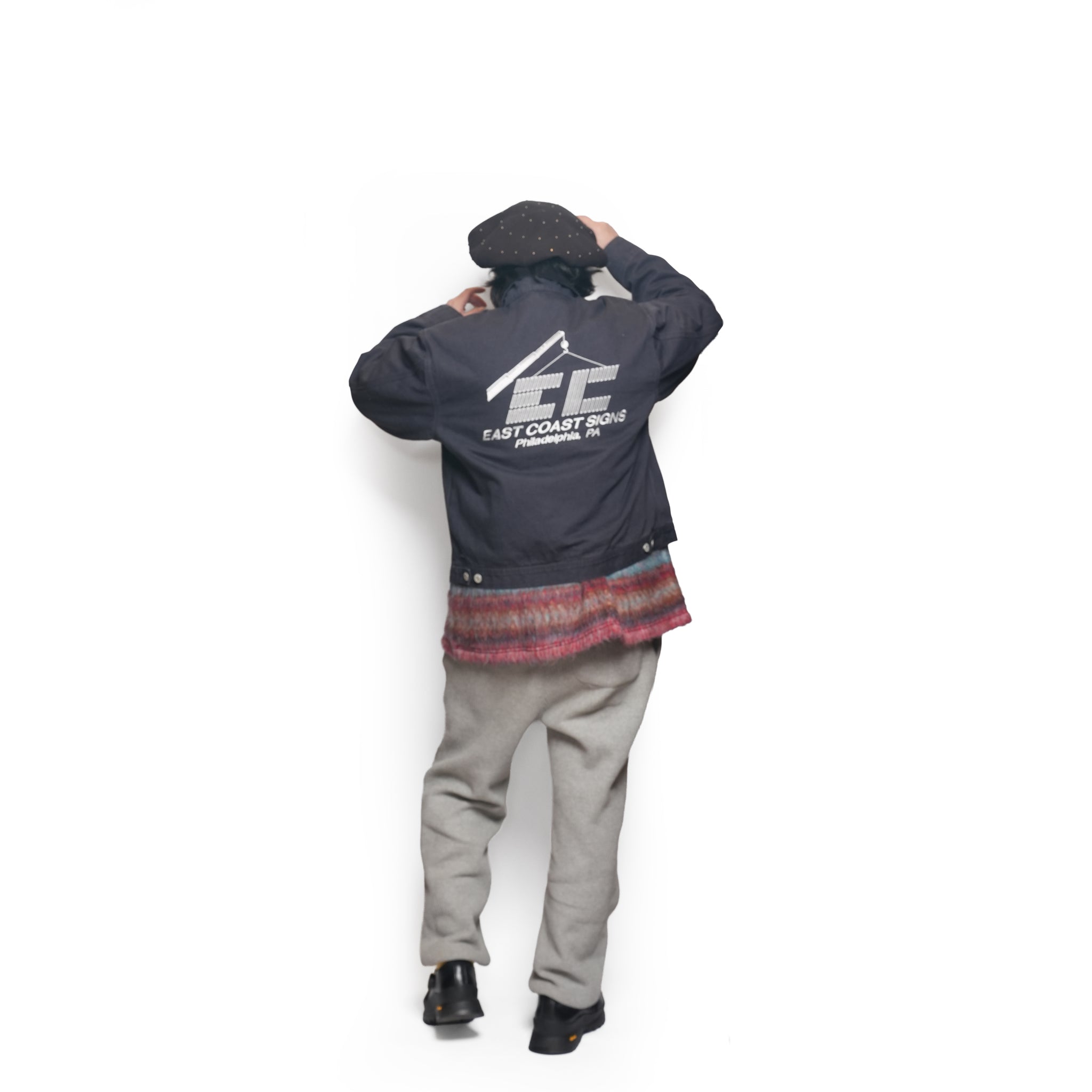 clopped EG jacket – Gray | tl26s004_Gray | THRIFTY LOOK