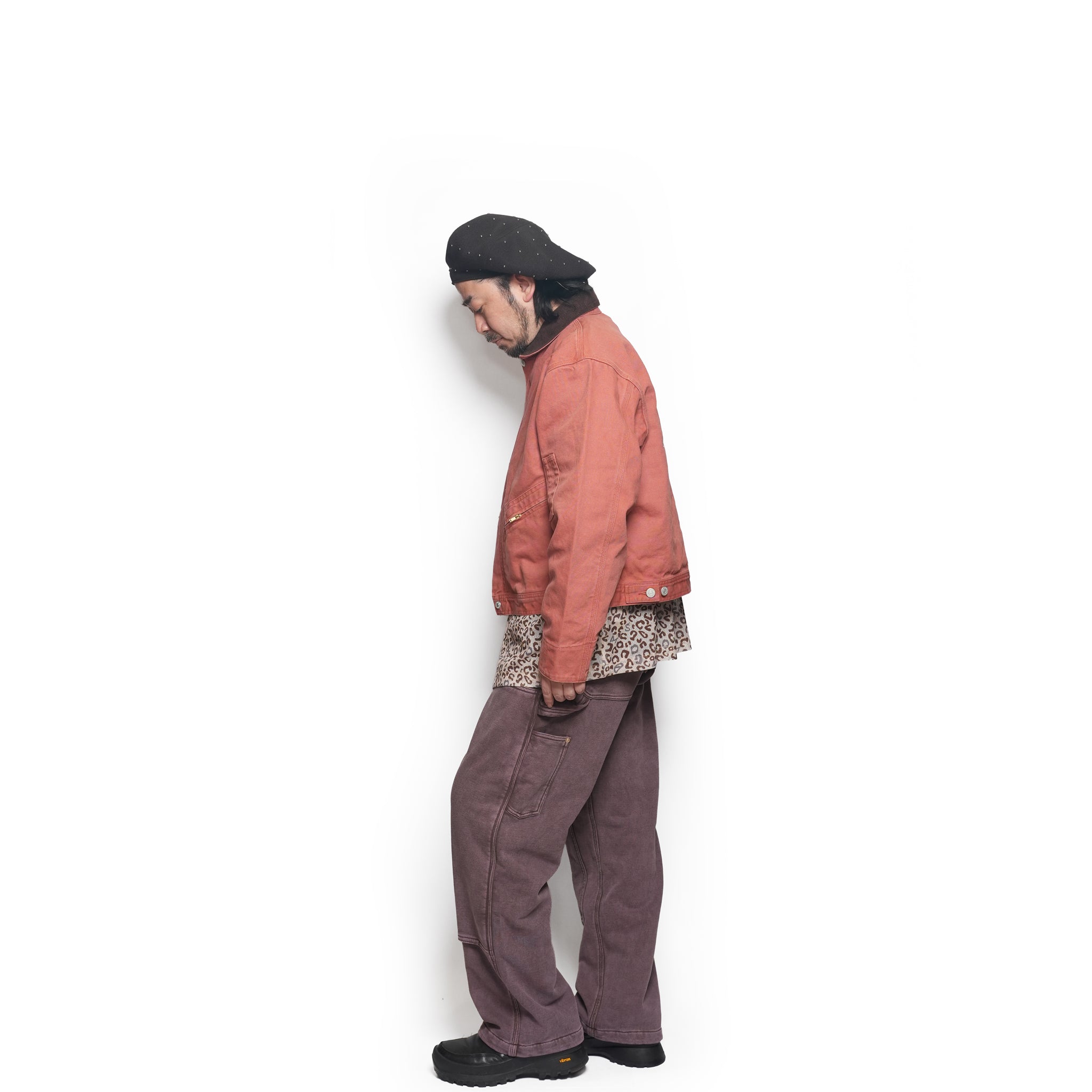 clopped EG jacket – Rose | tl26s004_Rose | THRIFTY LOOK