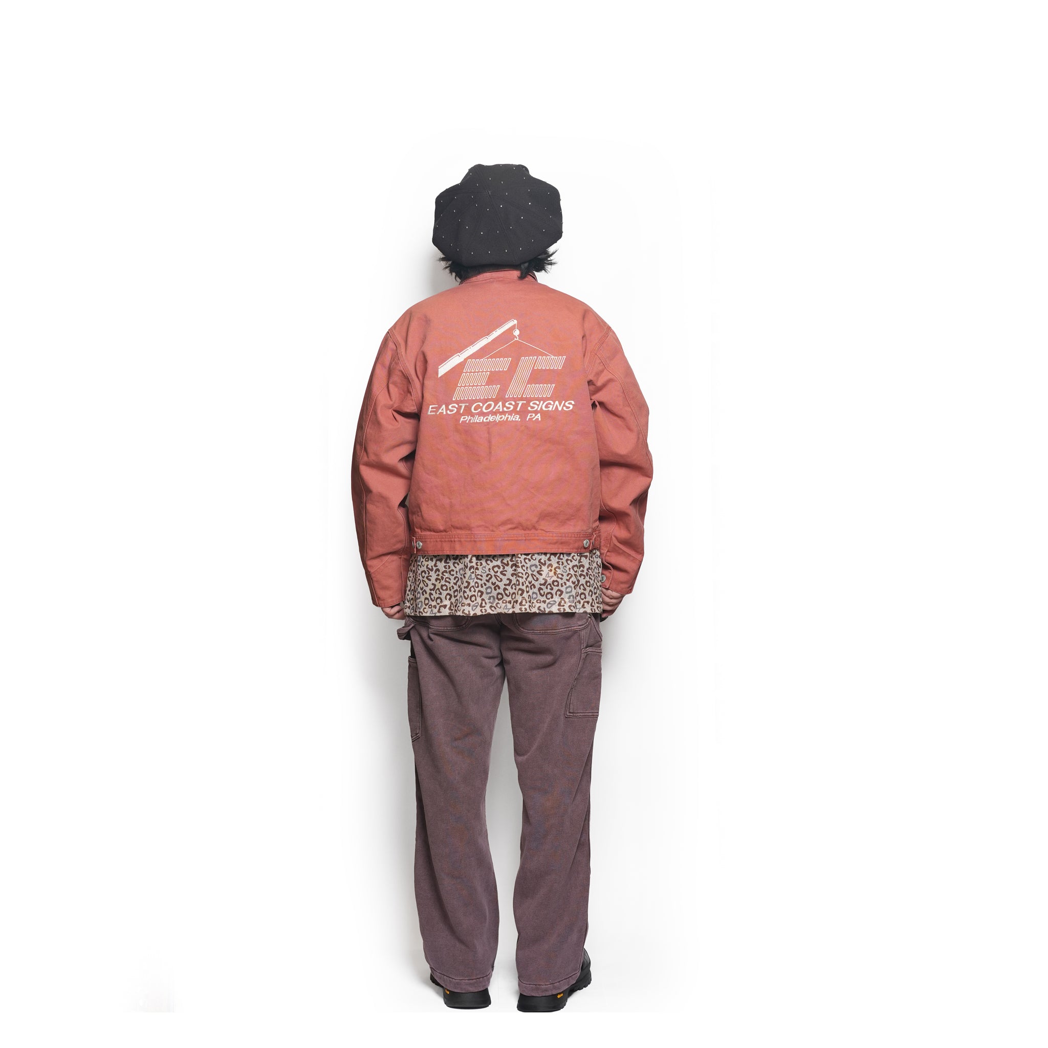 clopped EG jacket – Rose | tl26s004_Rose | THRIFTY LOOK