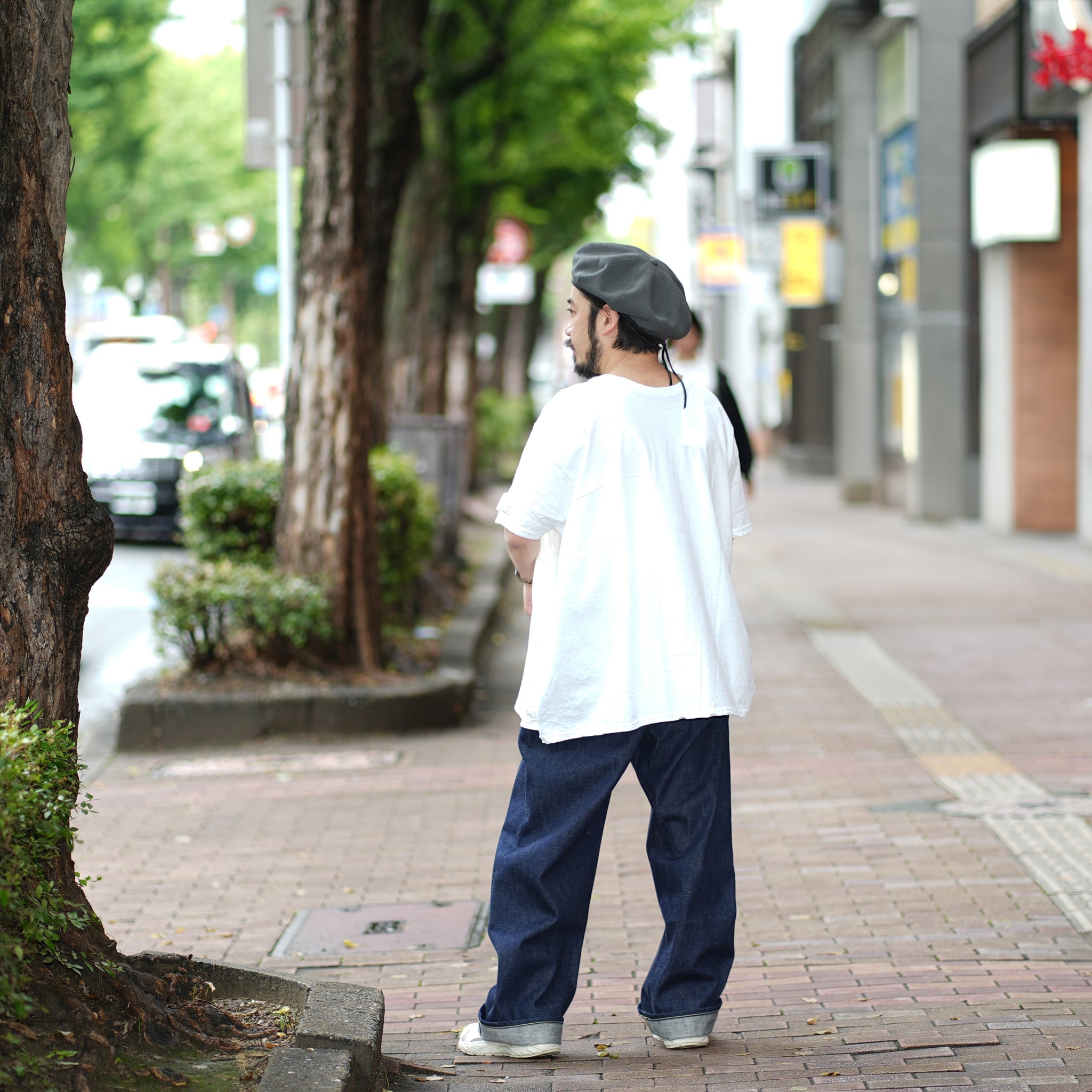 No:tb-t0200_white | Name:ALL ROUND T-shirts | Color:White【TRAINERBOYS_トレーナーボーイズ】