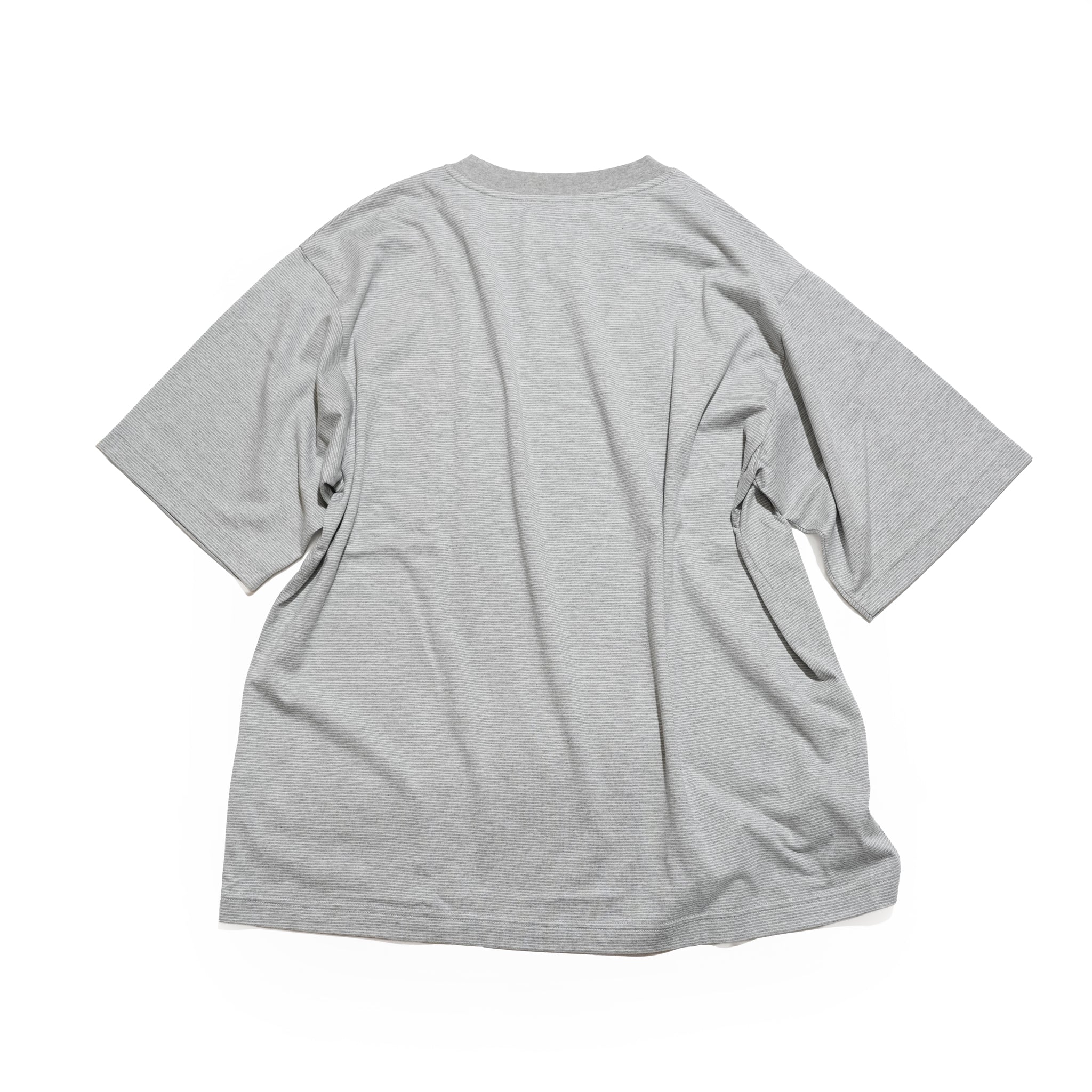 REGULAR S/S TEE – Gray Border | POWDERHORN MOUNTAINEERING【ネコポス選択可能】
