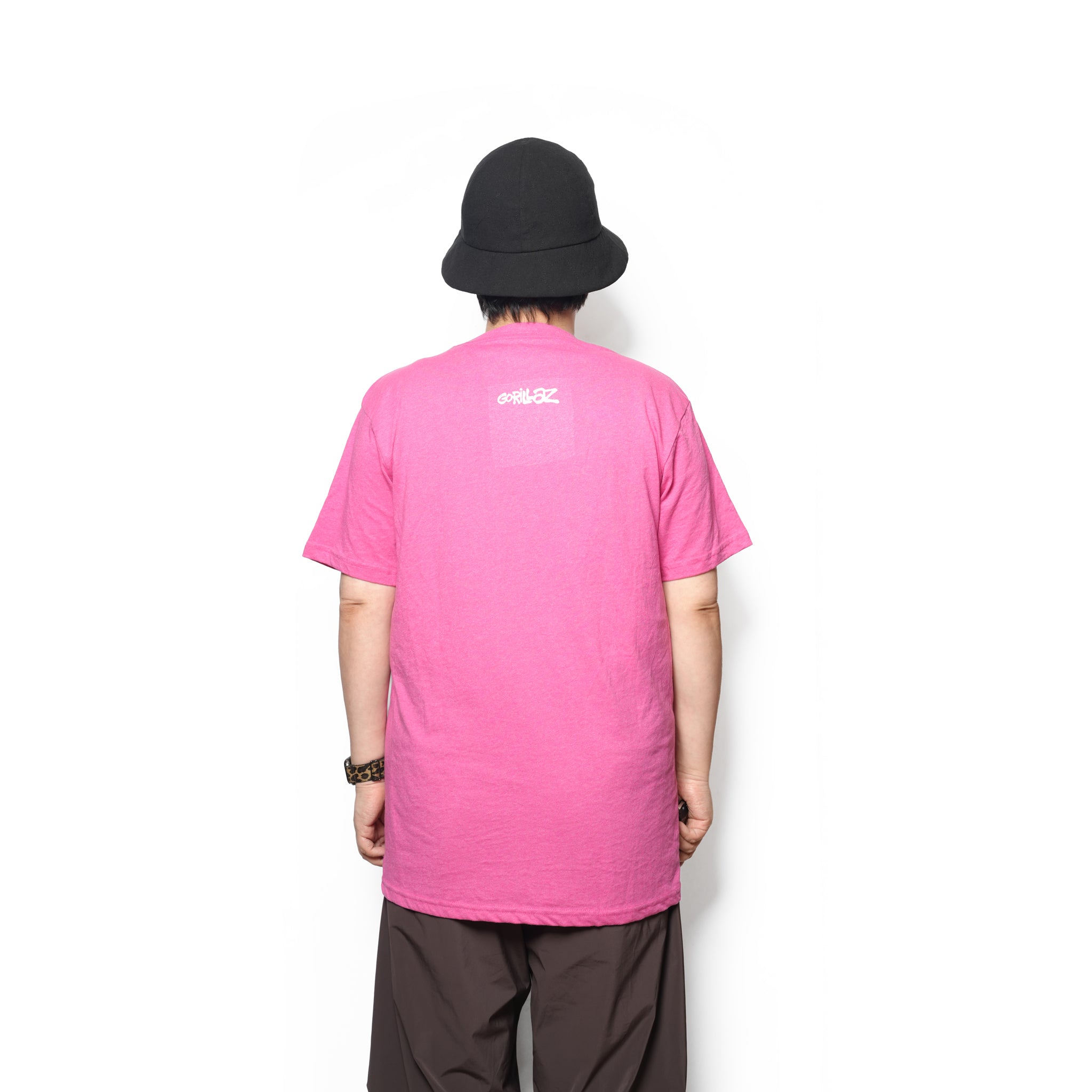 Gorillaz Unisex T-Shirt: The Static Channel (Pink) (Back Print) | CULTURE TEE【ネコポス選択可能】