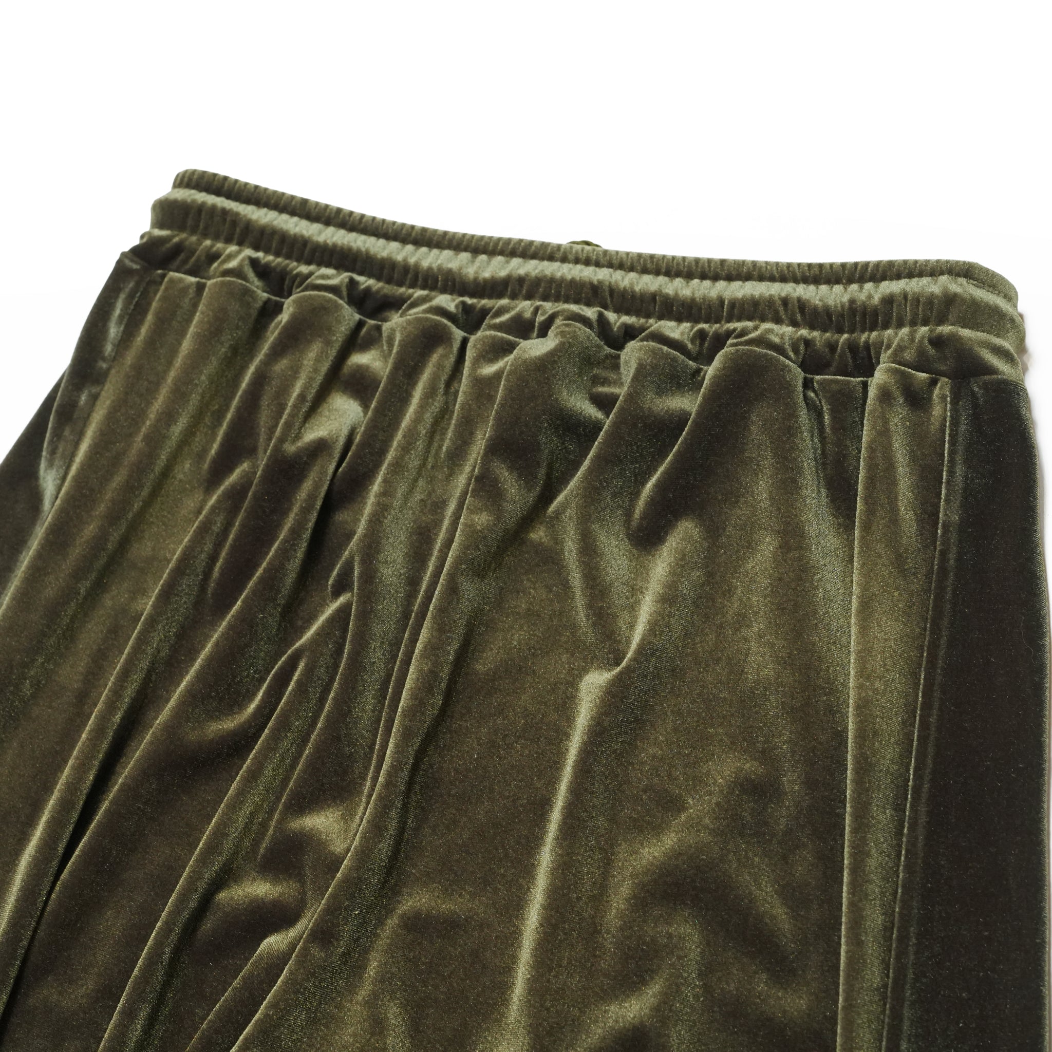 ベロアカッティングラインパンツ – Olive | 2601KT102_Olive | Looper