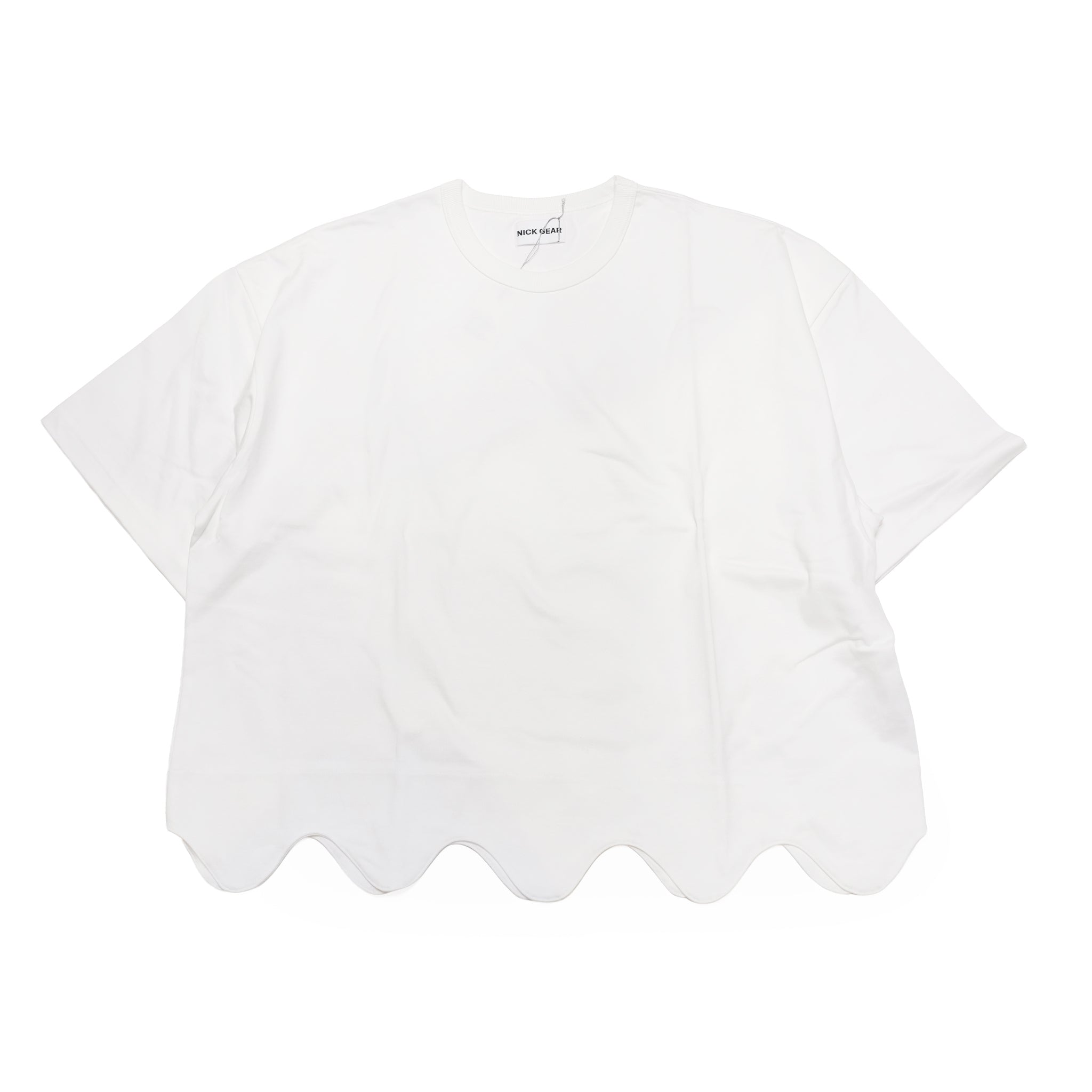 Wave T-Shirt | Color_White | No_26S-02_White【NICK GEAR_ニックギア】【入荷予定アイテム・入荷連絡可能】