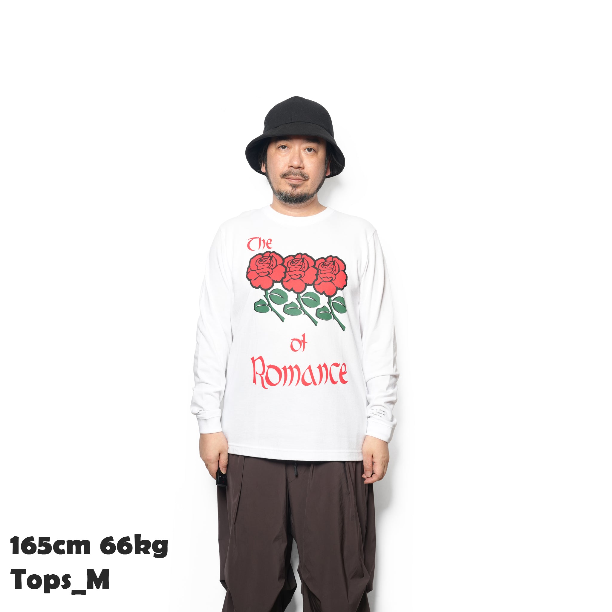 FLOWERS OF ROMANCE L / S  WHITE | ORIGINAL JOHN【ネコポス選択可能】