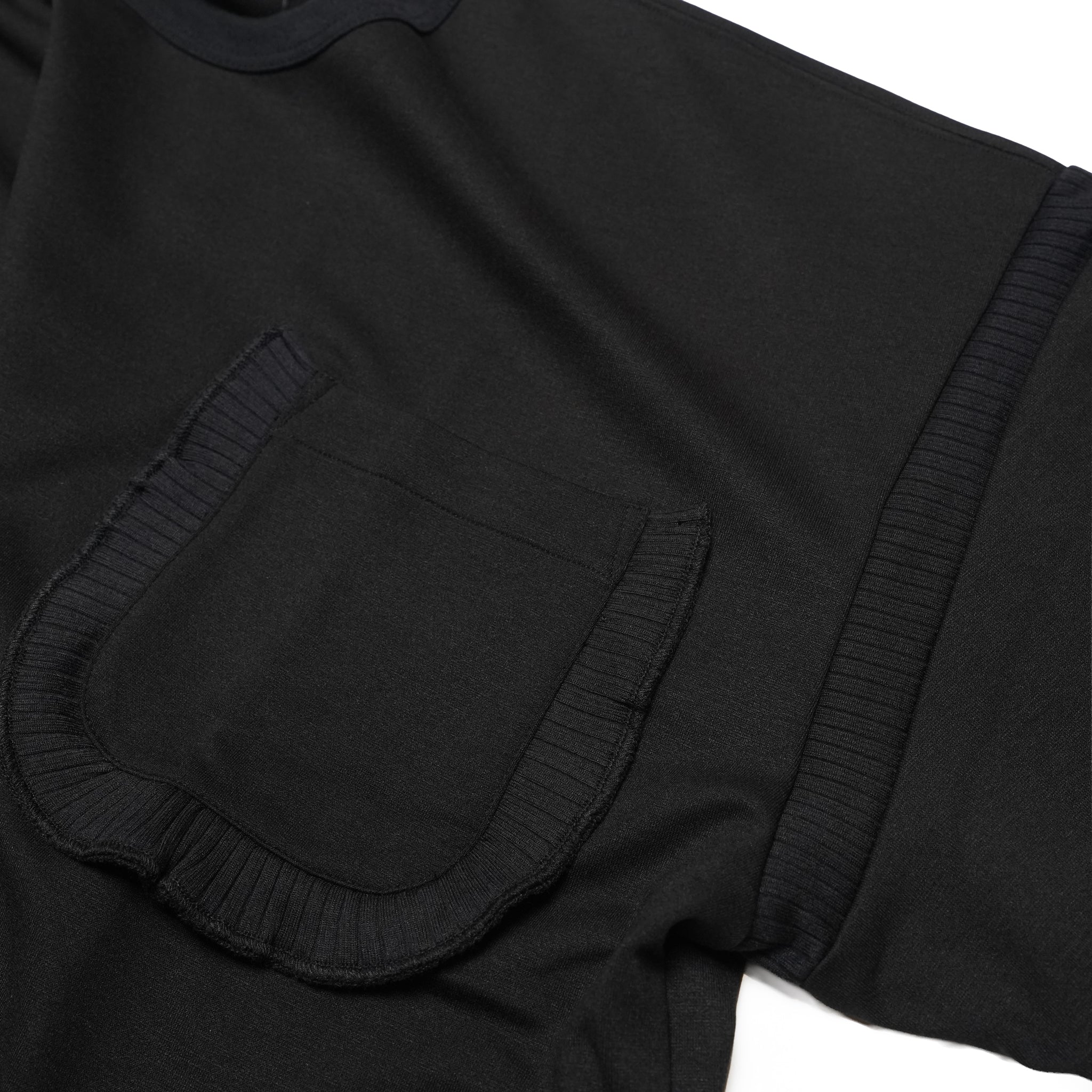 Rib T-Shirt | Color_Black | No_26S-01_Black【NICK GEAR_ニックギア】【入荷予定アイテム・入荷連絡可能】