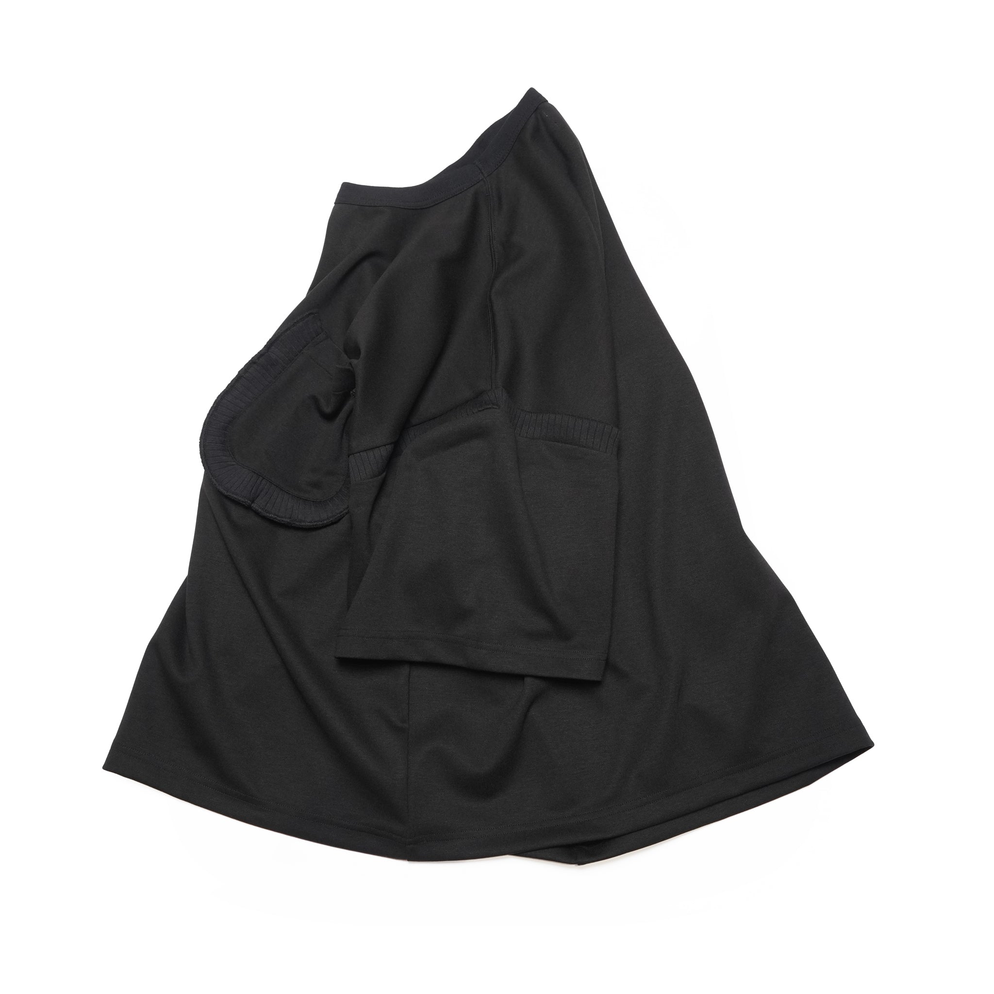 Rib T-Shirt – Black | NICK GEAR