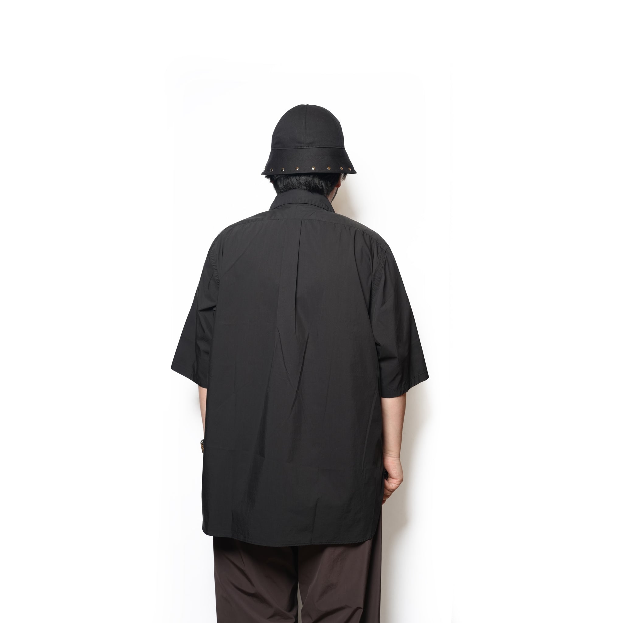 SKIPPER SHIRT-TYPEWRITER – Black | CATTA SHIRTS