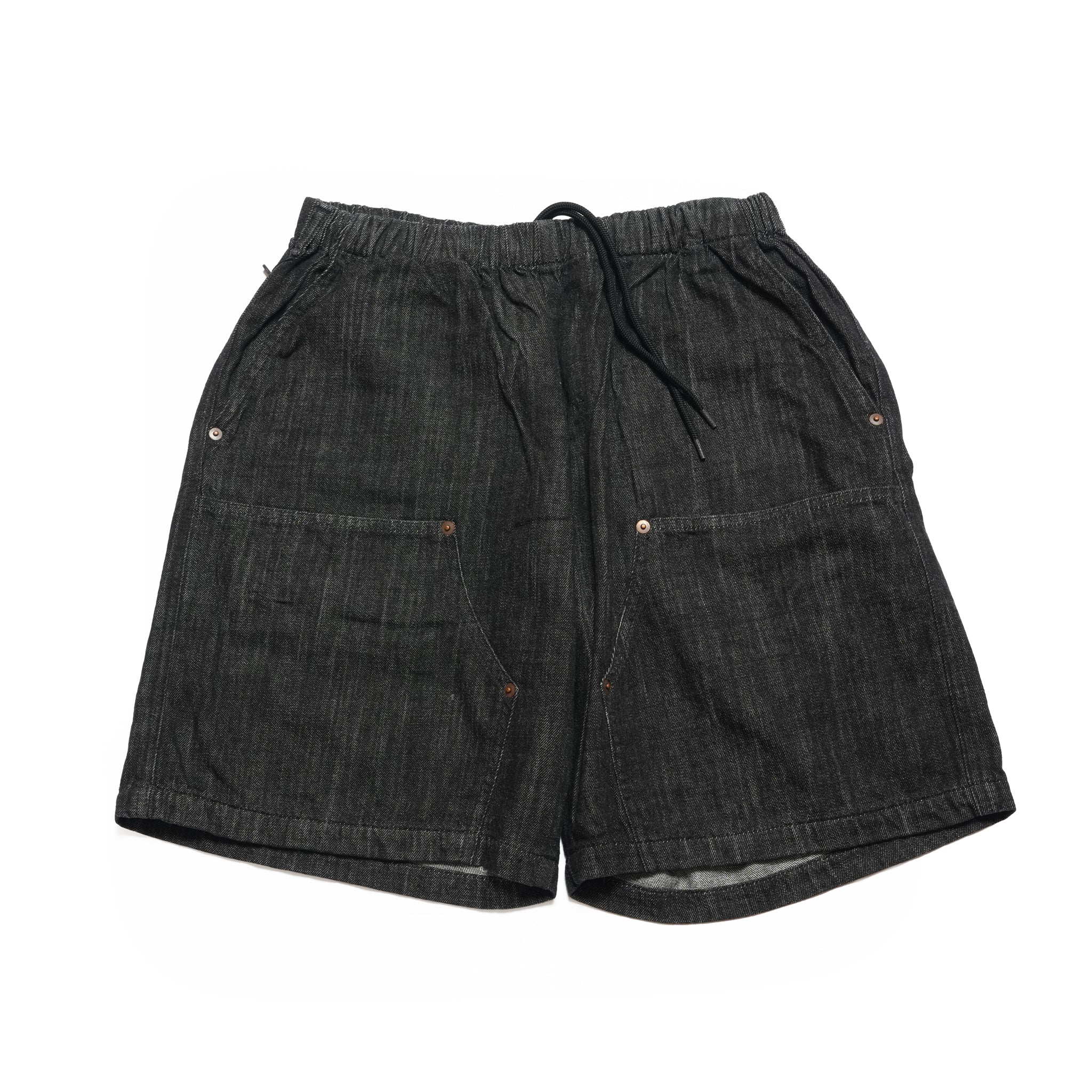 №161 [ Double Knee pocket denim Beachshorts ]| RELAX FIT