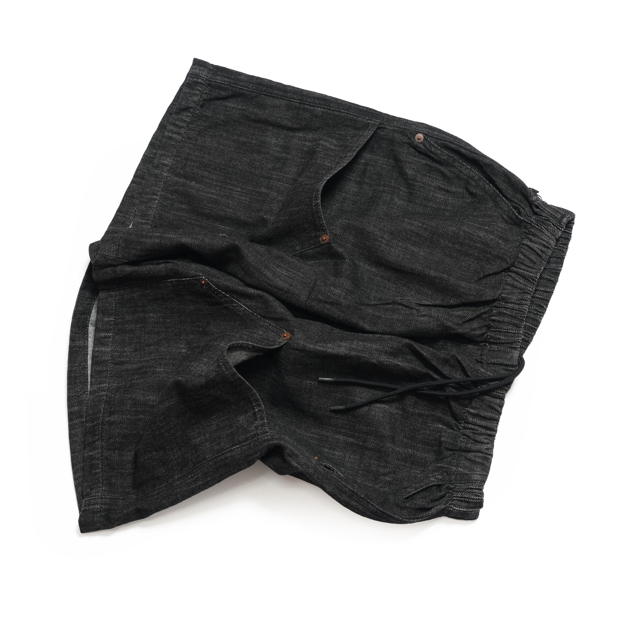 №161 [ Double Knee pocket denim Beachshorts ]| RELAX FIT