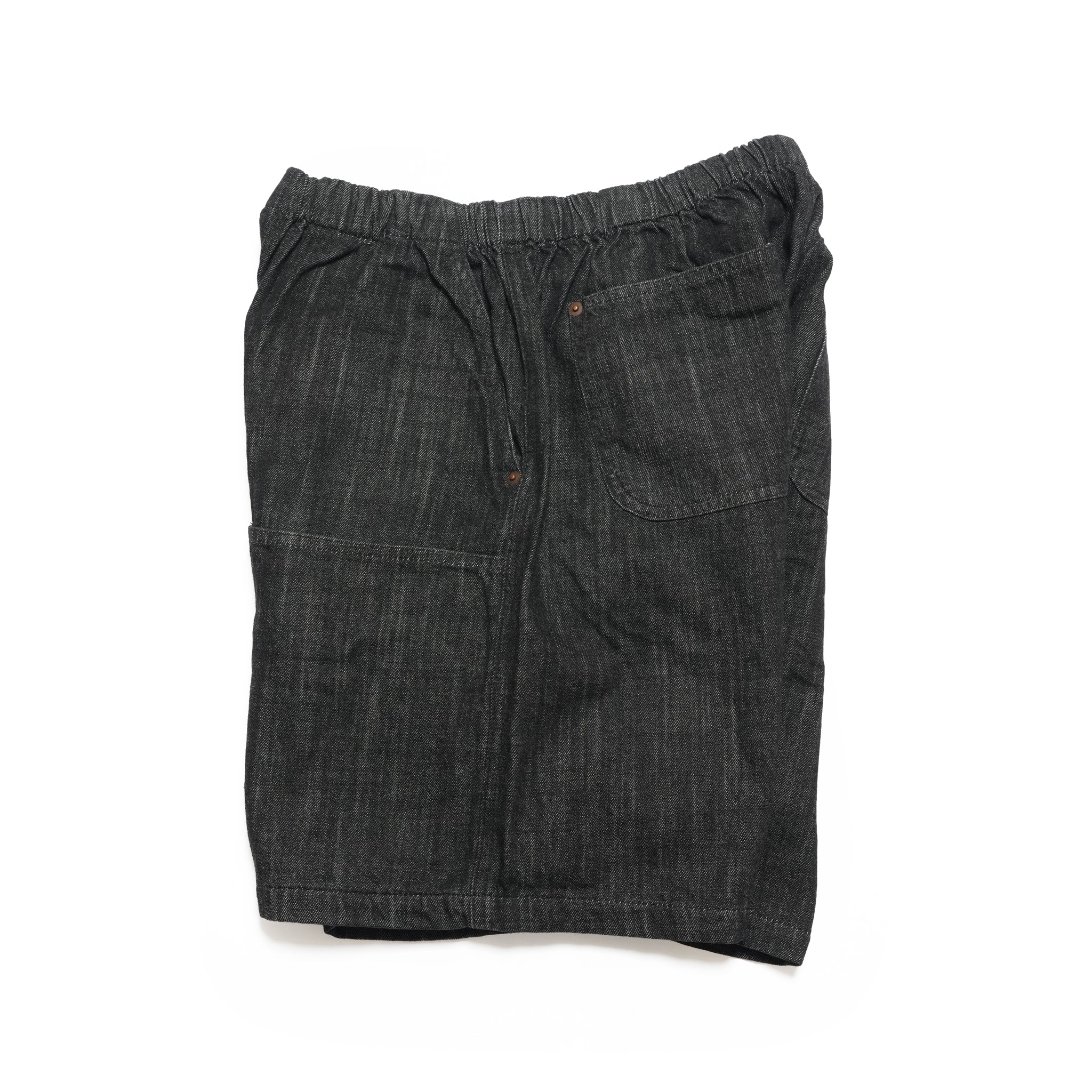 №161 [ Double Knee pocket denim Beachshorts ]| RELAX FIT