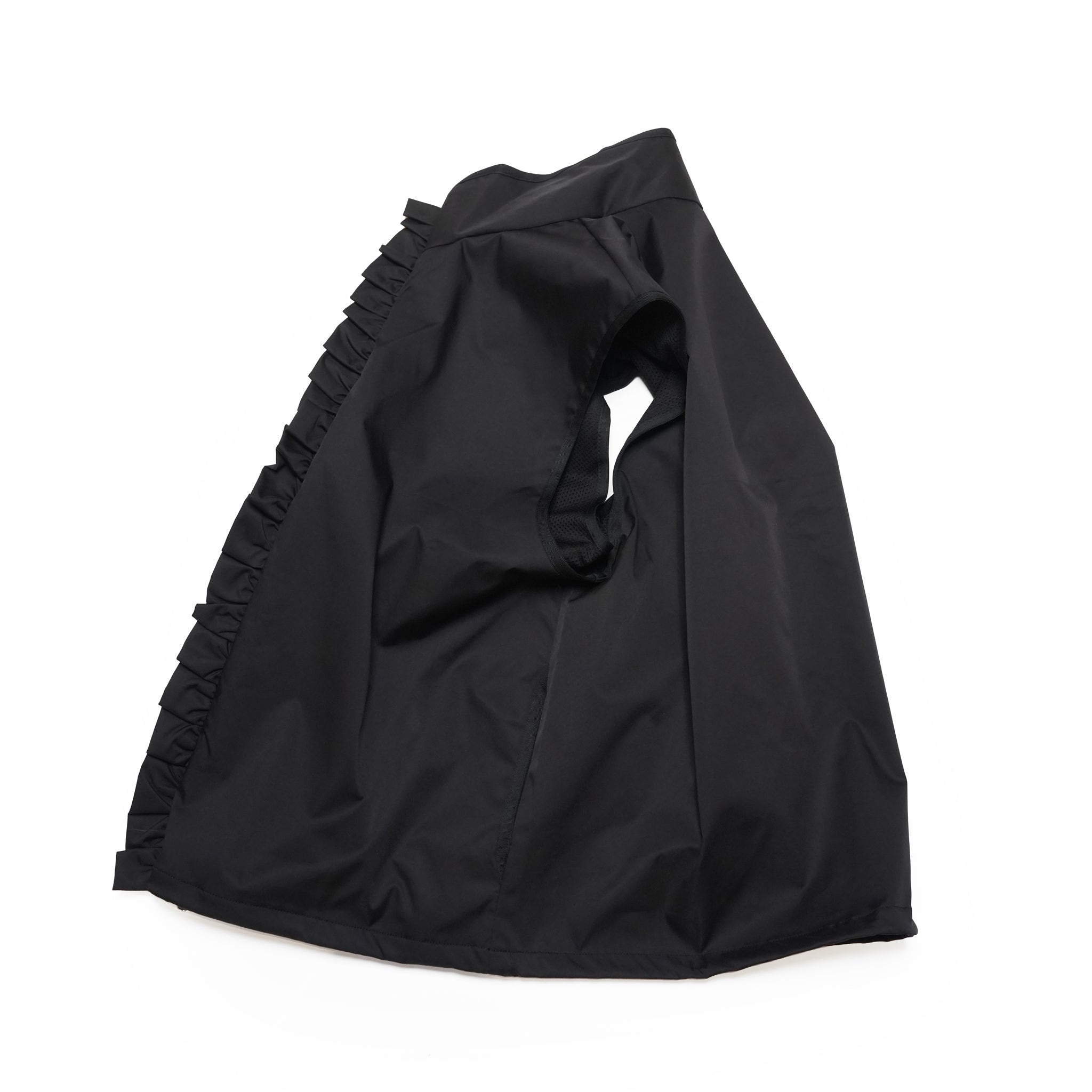 Frill Vest – Black | NICK GEAR