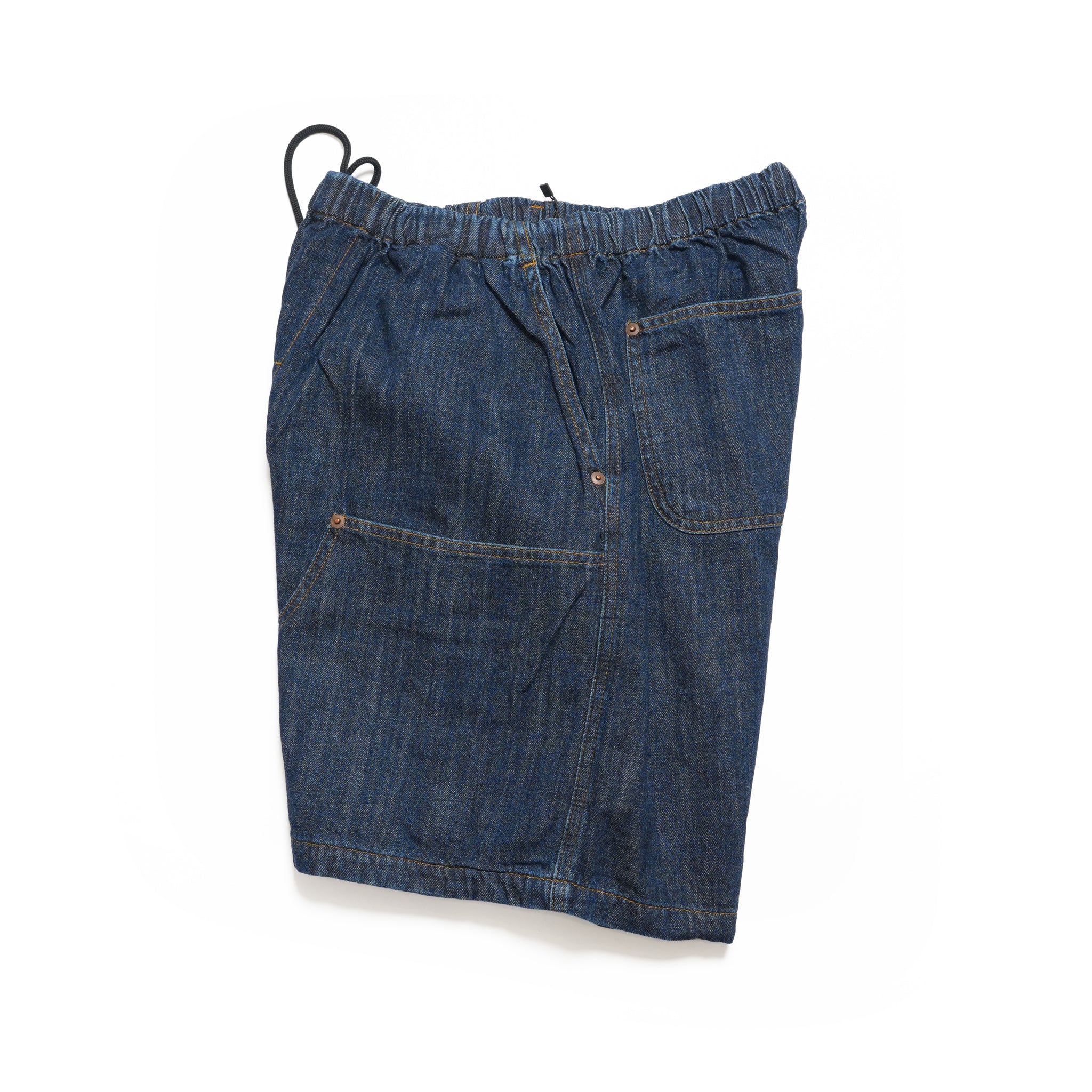 №161 [ Double Knee pocket denim Beachshorts ]| RELAX FIT