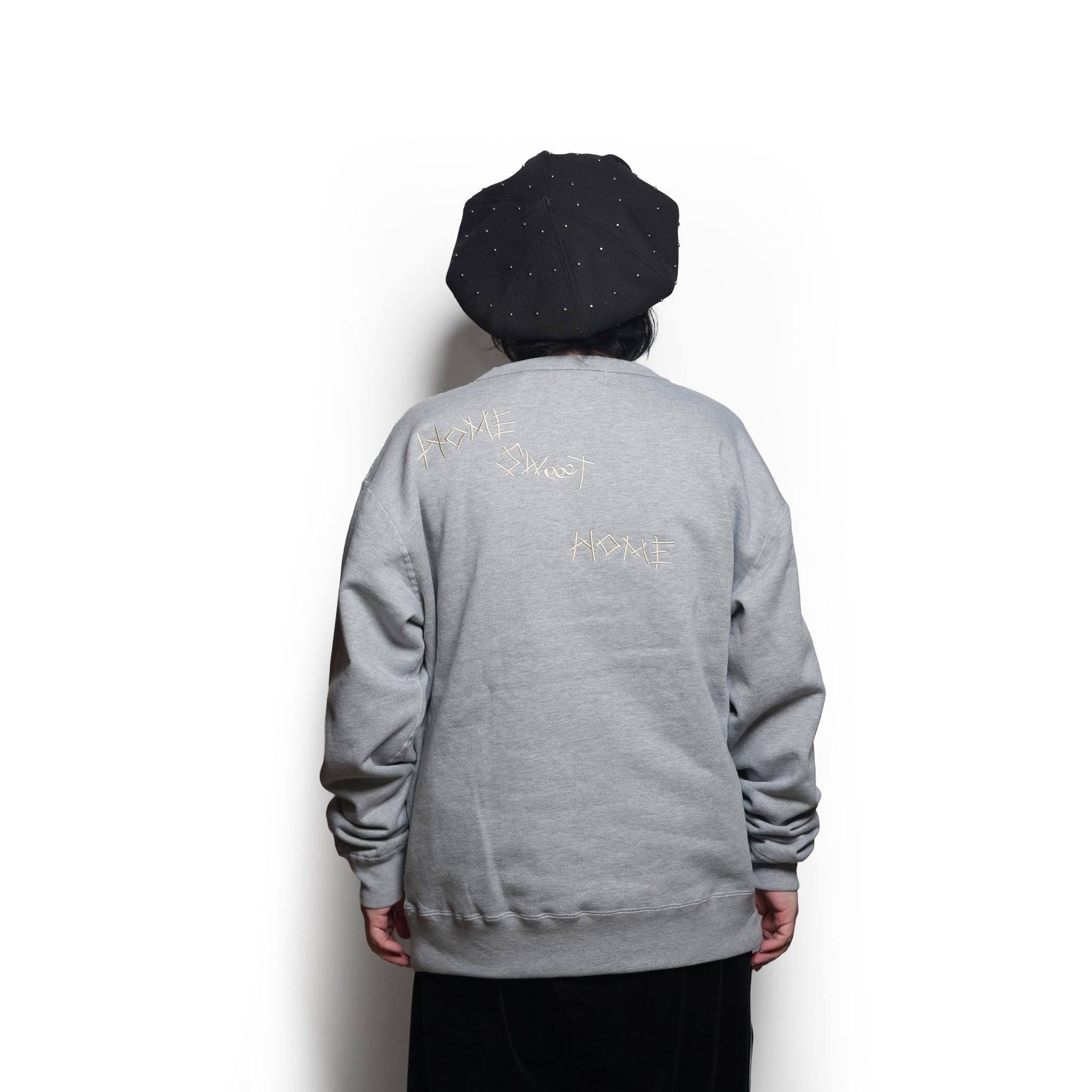 H.S.H CREW | Color_Ash | No_VOO-1263_Ash【VOO_ヴォー】