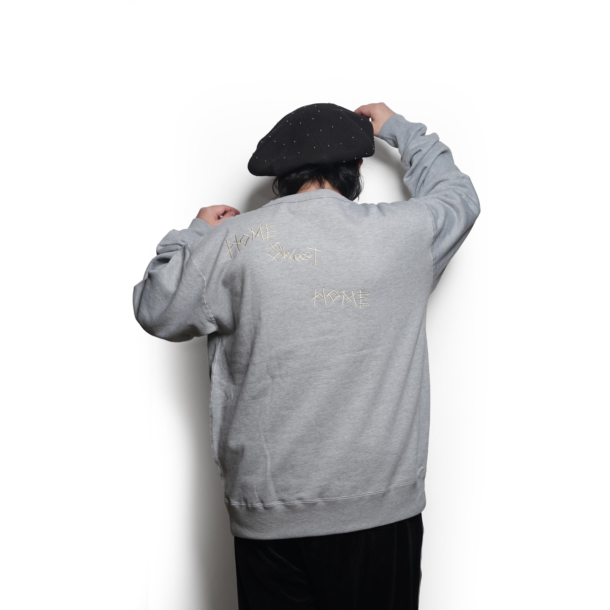 H.S.H CREW | Color_Ash | No_VOO-1263_Ash【VOO_ヴォー】