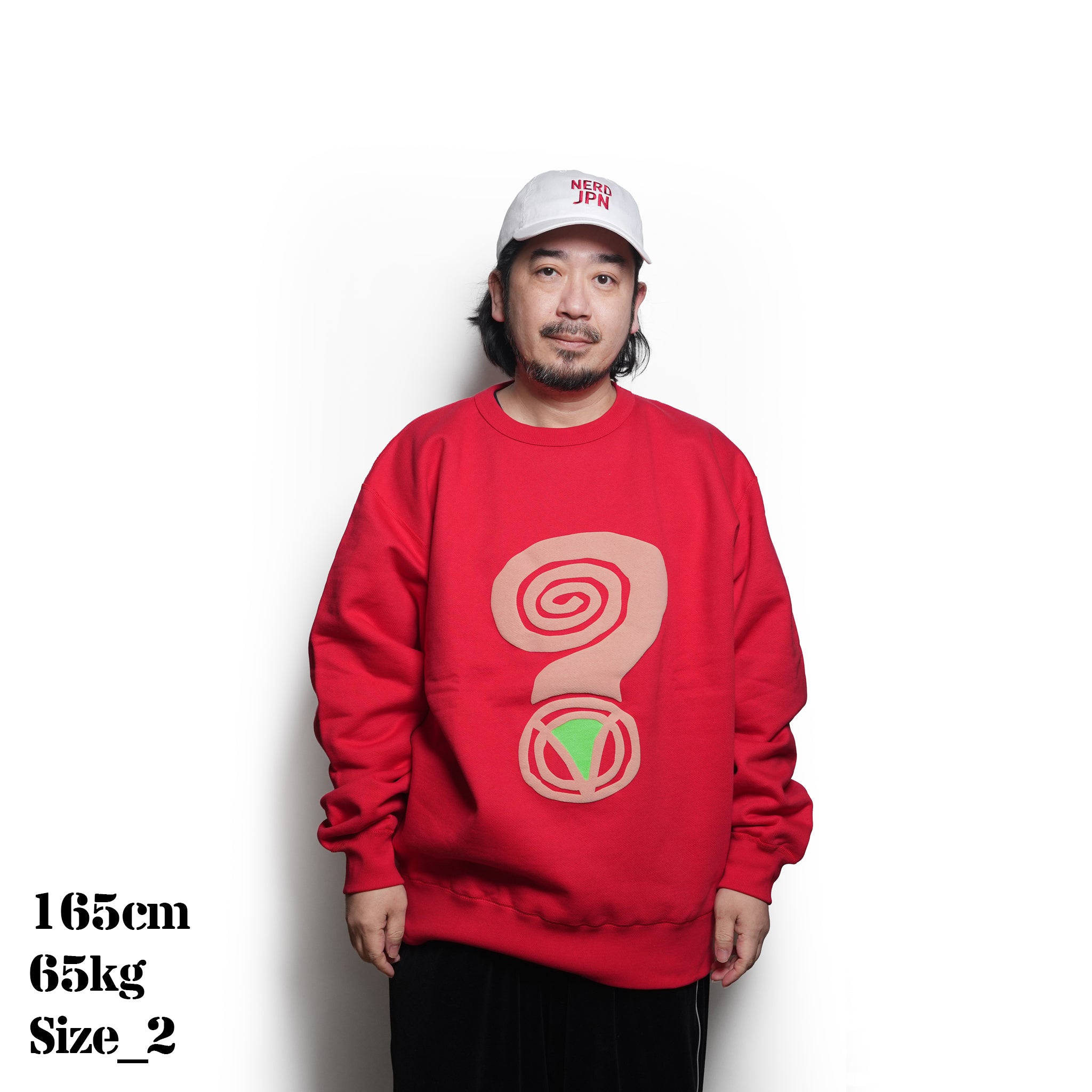 H.S.H CREW | Color_Red | No_VOO-1263_Red【VOO_ヴォー】