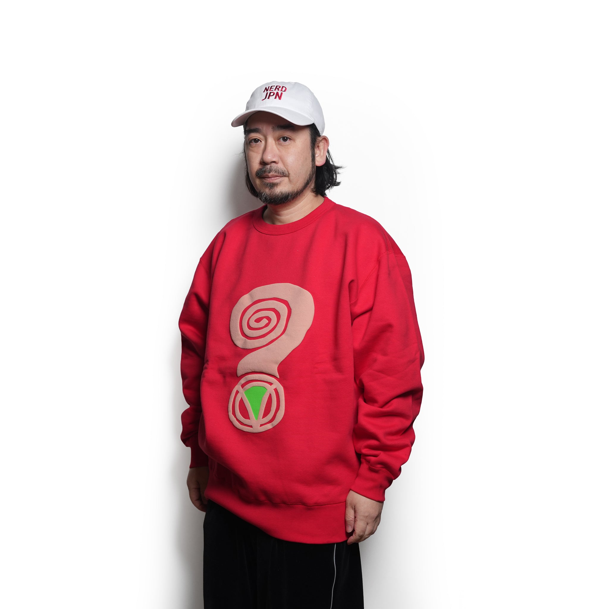 H.S.H CREW | Color_Red | No_VOO-1263_Red【VOO_ヴォー】