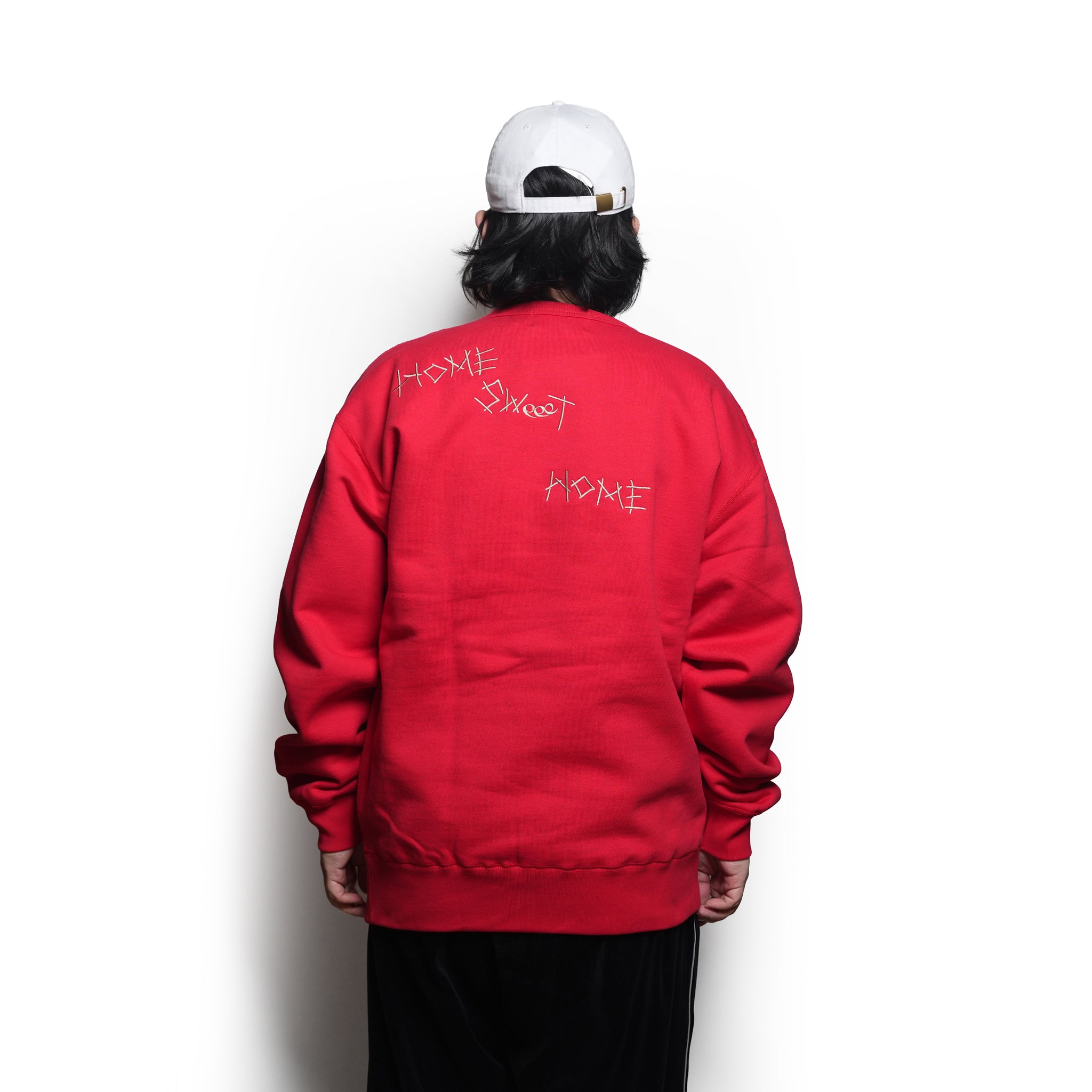 H.S.H CREW | Color_Red | No_VOO-1263_Red【VOO_ヴォー】