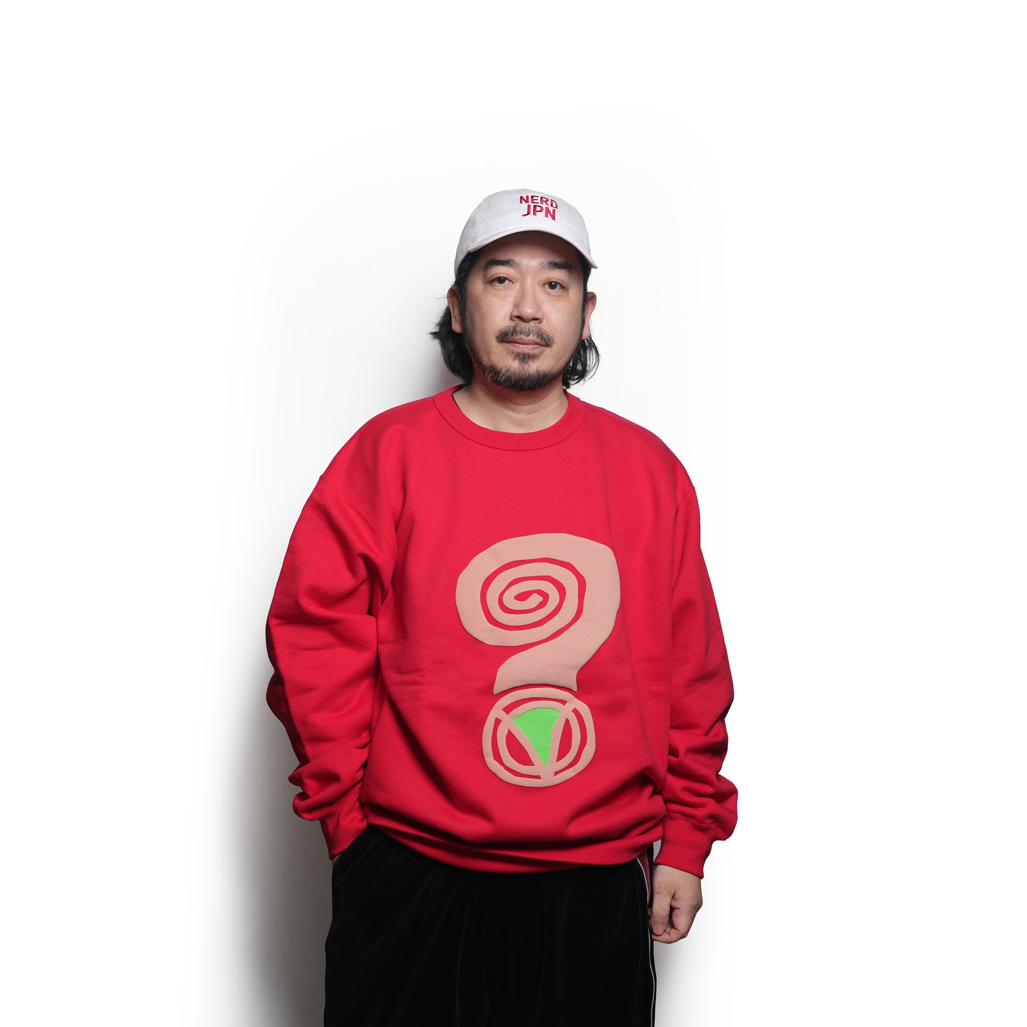 H.S.H CREW | Color_Red | No_VOO-1263_Red【VOO_ヴォー】