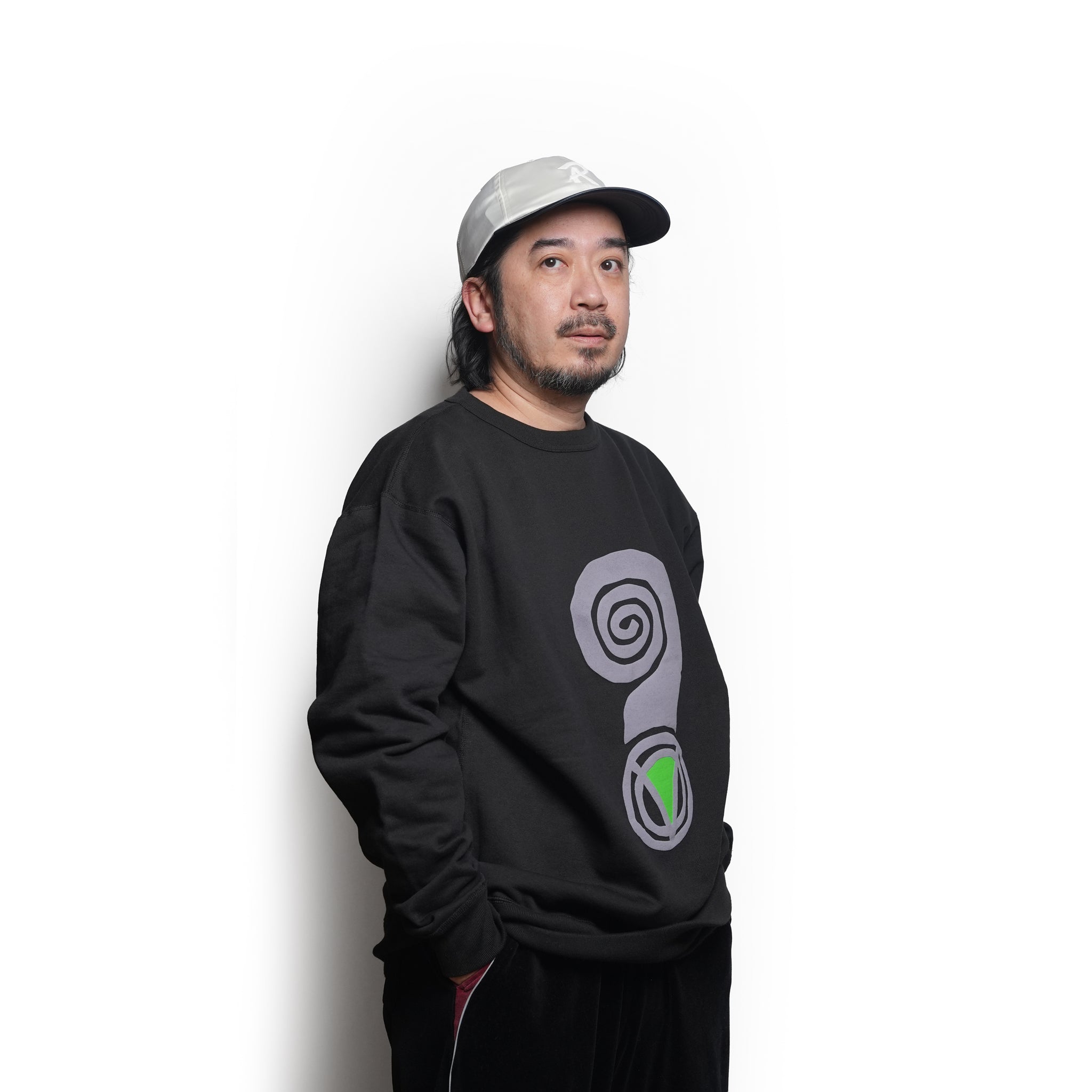 H.S.H CREW | Color_Black | No_VOO-1263_Black【VOO_ヴォー】