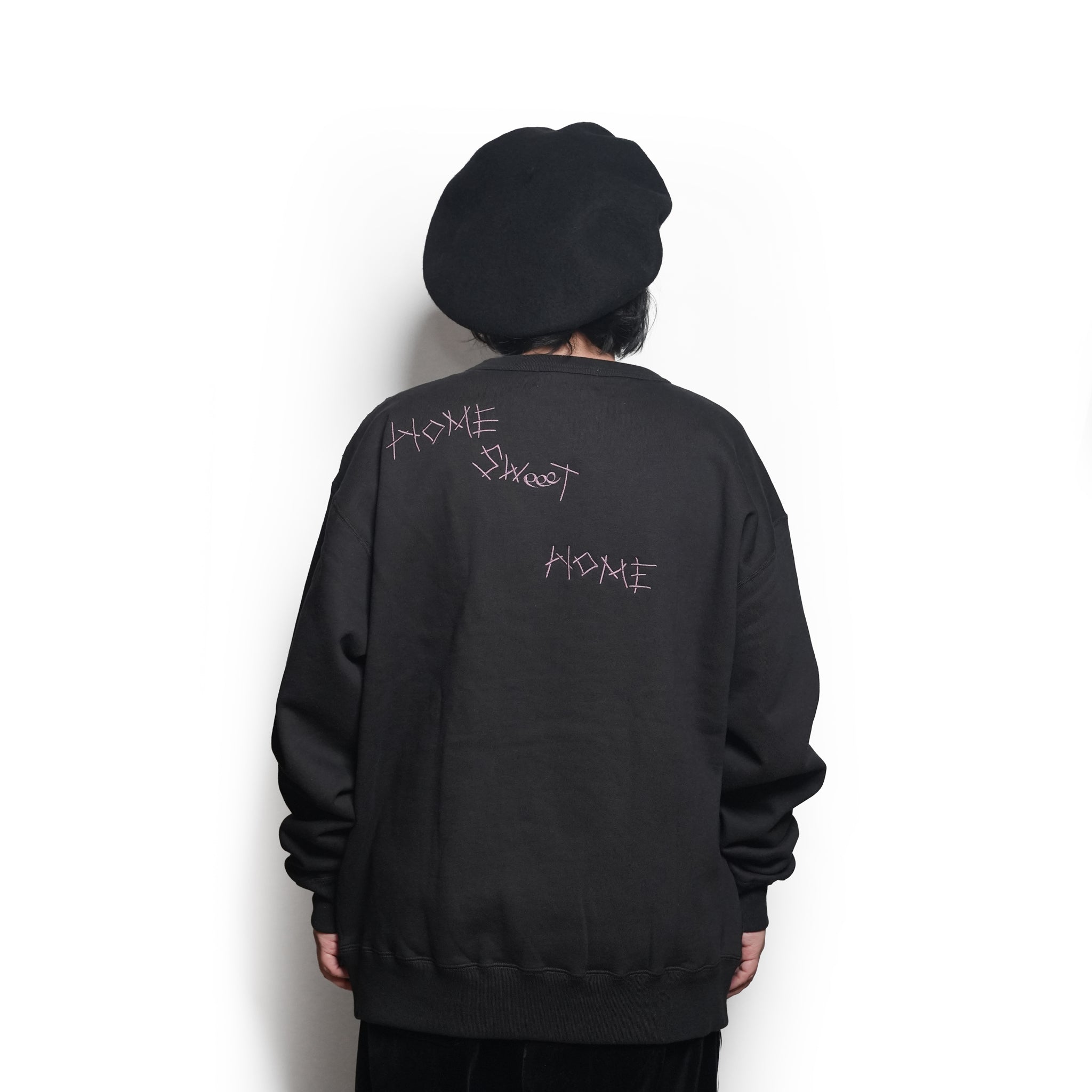 H.S.H CREW | Color_Black | No_VOO-1263_Black【VOO_ヴォー】